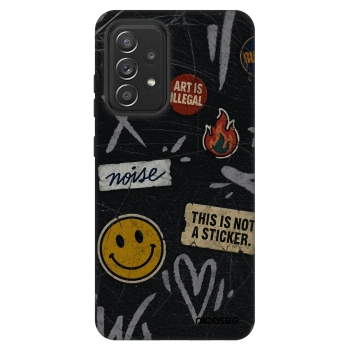Szilikon tok erre a típusra Samsung Galaxy A52 5G A525F - STICKERS x TAGS