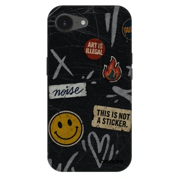 Szilikon tok erre a típusra Apple iPhone 16e - STICKERS x TAGS