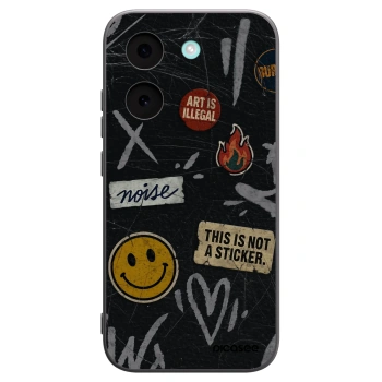 Picasee fekete szilikon tok az alábbi mobiltelefonokra Xiaomi Poco X8 Pro - STICKERS x TAGS