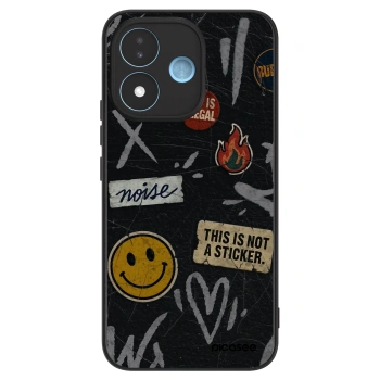 Szilikon tok erre a típusra Xiaomi Redmi Note 17 5G - STICKERS x TAGS