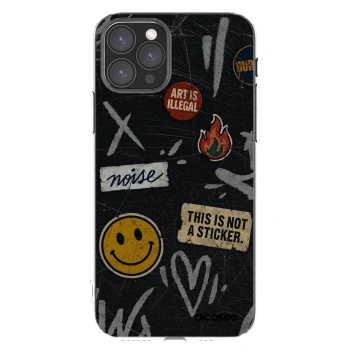 Picasee átlátszó szilikon tok az alábbi mobiltelefonokra Apple iPhone 11 Pro - STICKERS x TAGS