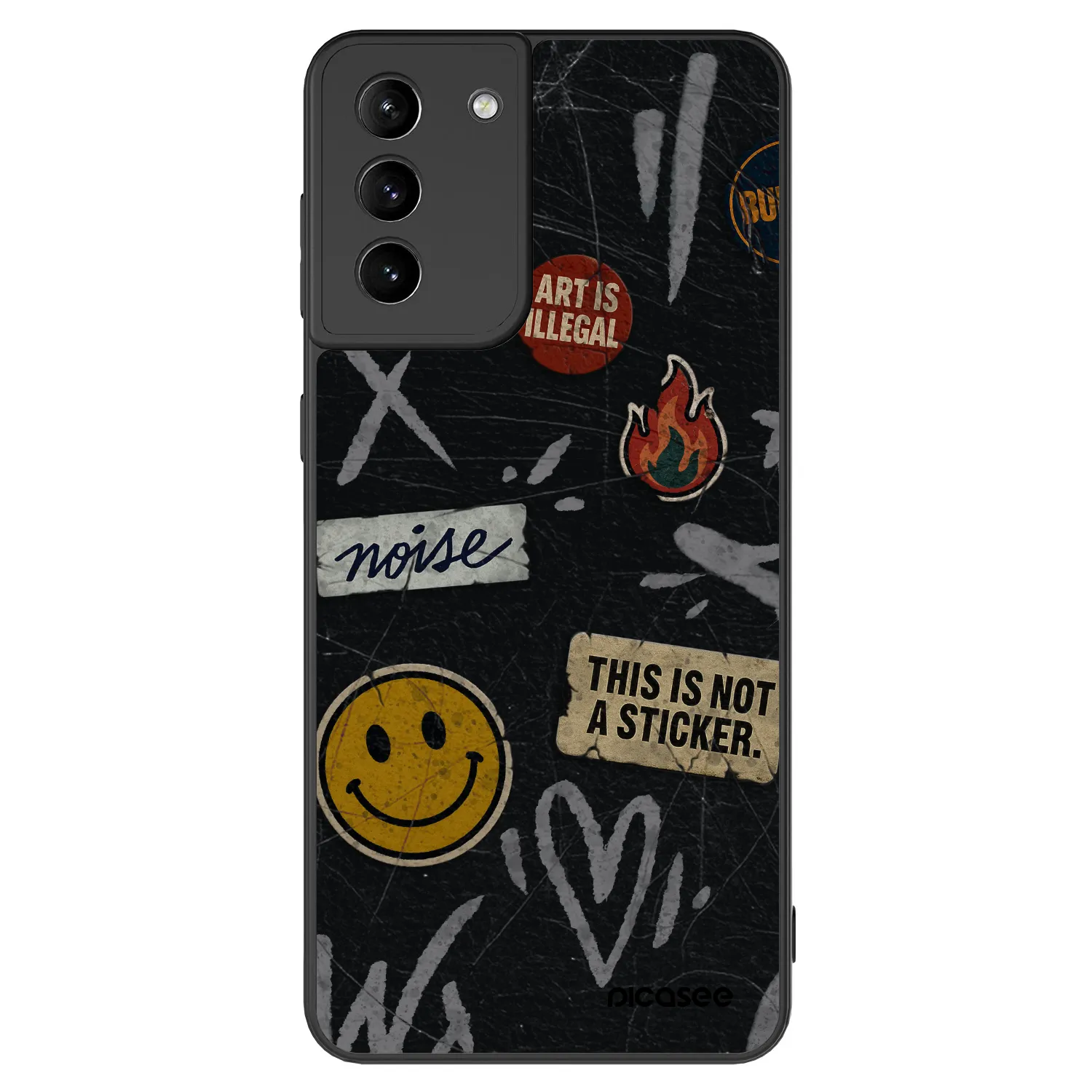 Picasee ULTIMATE CASE Samsung Galaxy S21+ 5G G996F - készülékre - STICKERS x TAGS