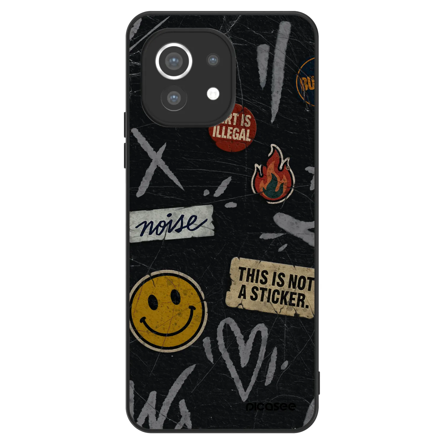 Picasee ULTIMATE CASE Xiaomi Mi 11 - készülékre - STICKERS x TAGS
