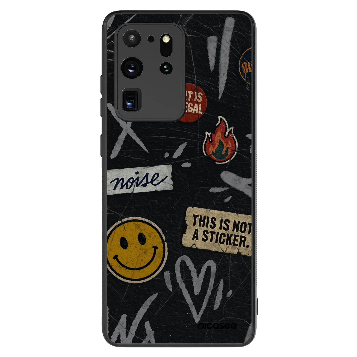 Picasee ULTIMATE CASE Samsung Galaxy S20 Ultra 5G G988F - készülékre - STICKERS x TAGS