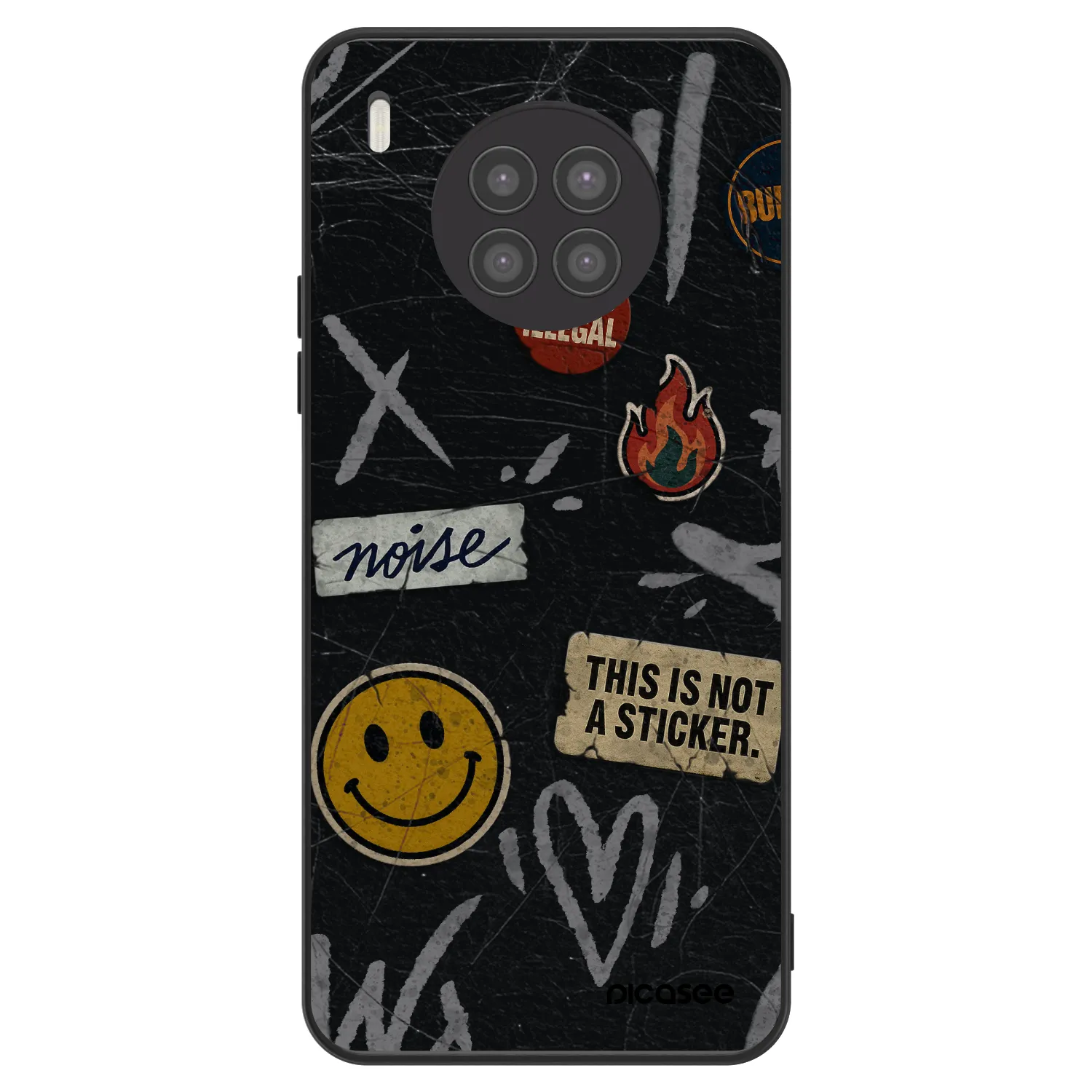 Picasee ULTIMATE CASE Huawei Nova 8i - készülékre - STICKERS x TAGS