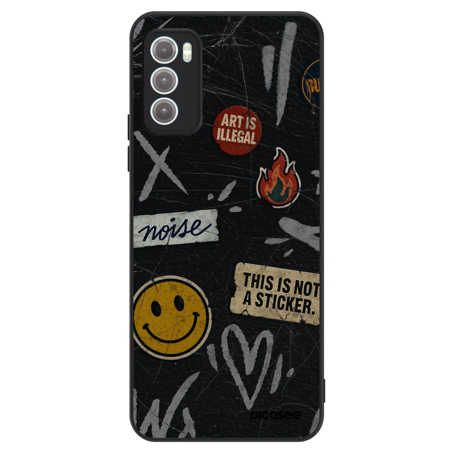 Picasee ULTIMATE CASE Motorola Moto G60 - készülékre - STICKERS x TAGS