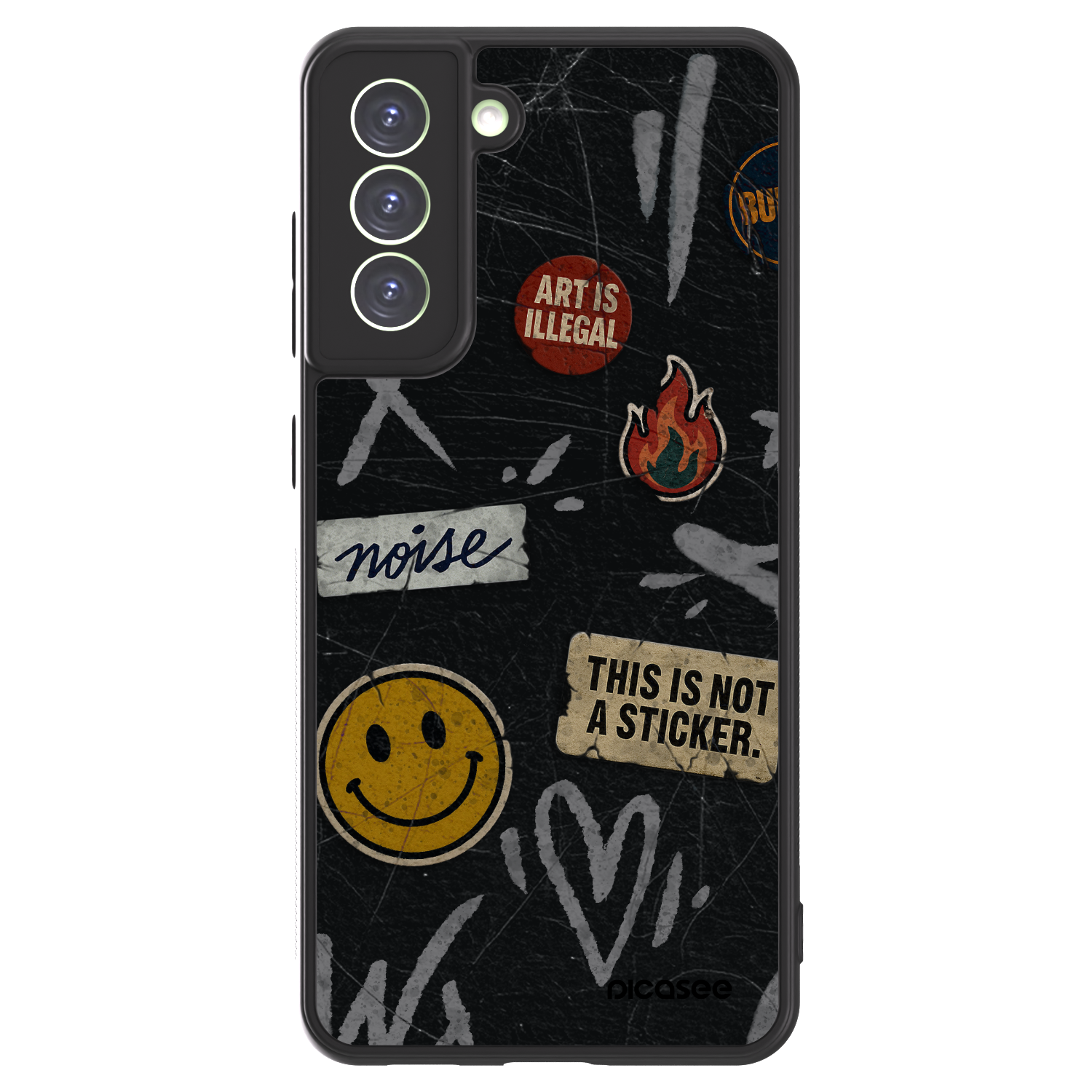 Picasee ULTIMATE CASE Samsung Galaxy S21 FE 5G - készülékre - STICKERS x TAGS