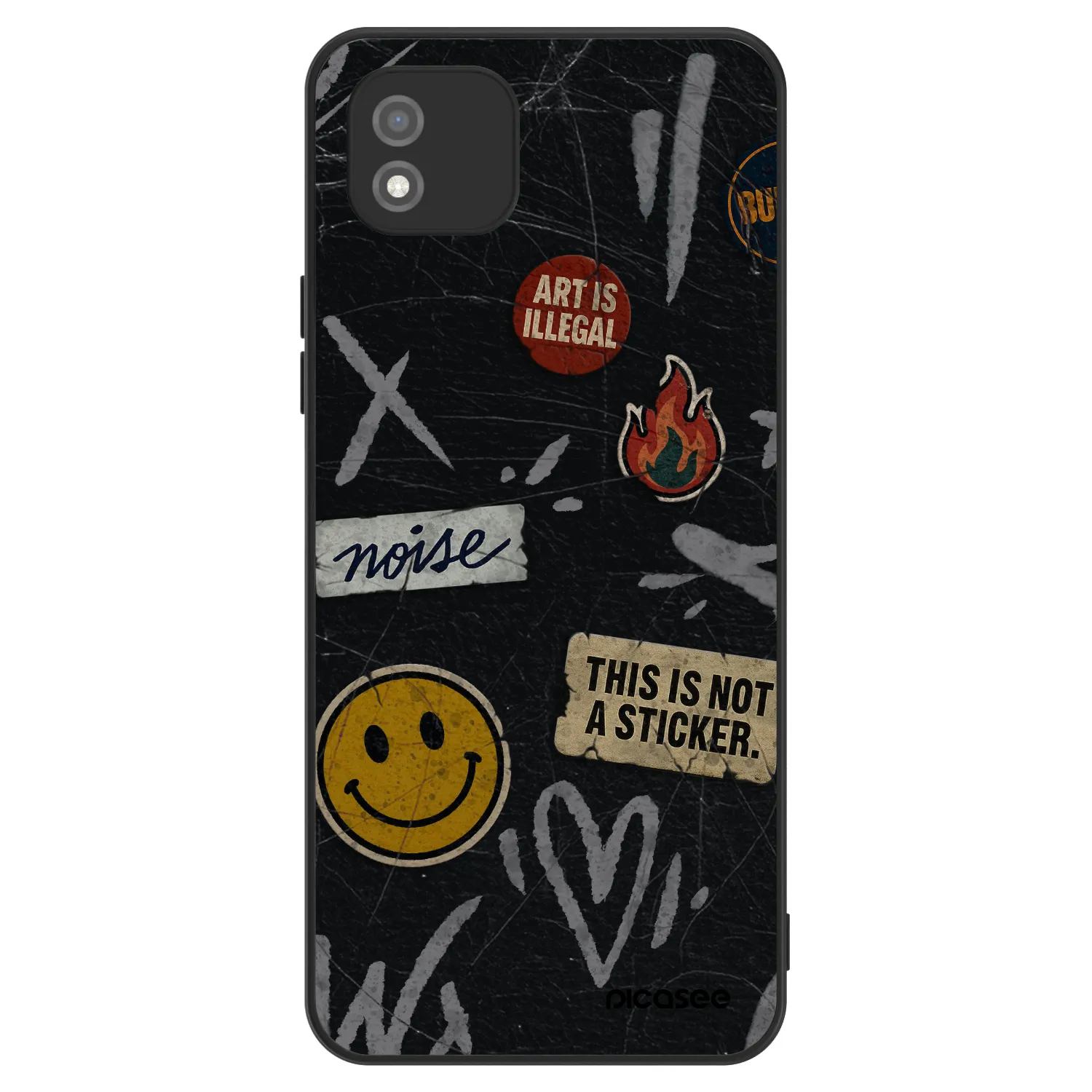 Picasee ULTIMATE CASE Realme C11 (2021) - készülékre - STICKERS x TAGS