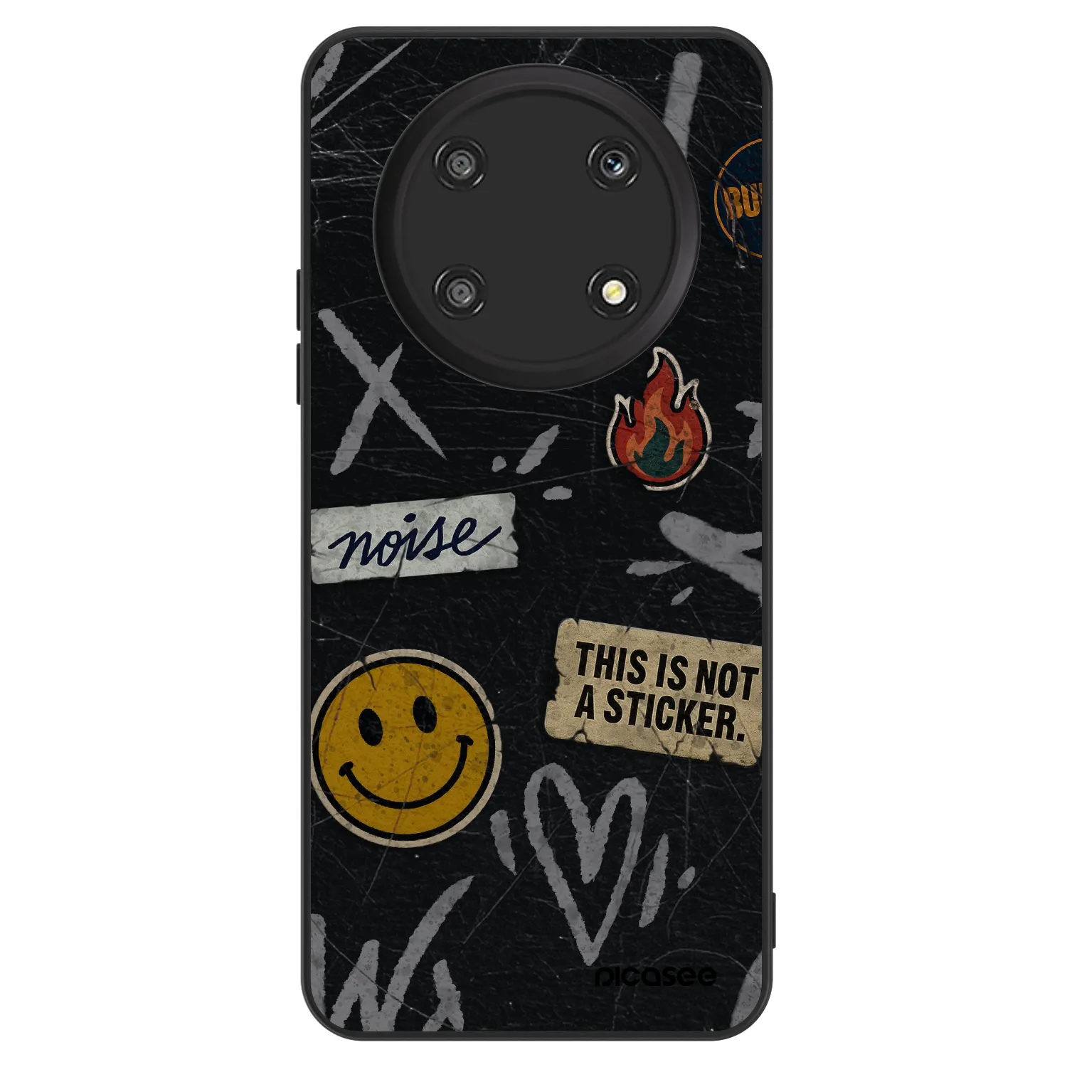 Picasee ULTIMATE CASE Honor Magic4 Lite 5G - készülékre - STICKERS x TAGS