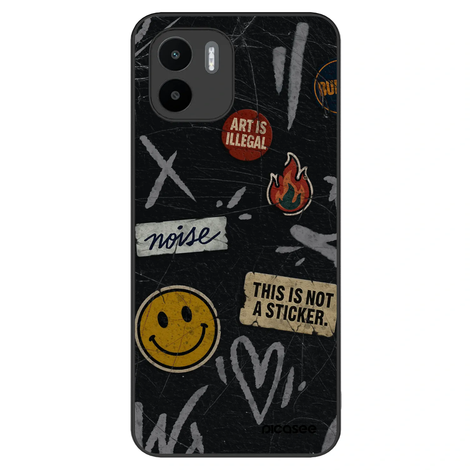 Picasee ULTIMATE CASE Xiaomi Redmi A2 - készülékre - STICKERS x TAGS