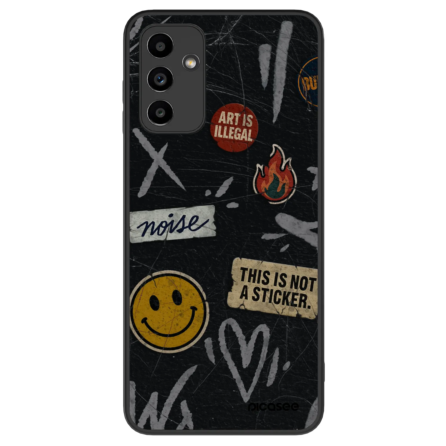 Picasee ULTIMATE CASE Samsung Galaxy A04s A047F - készülékre - STICKERS x TAGS