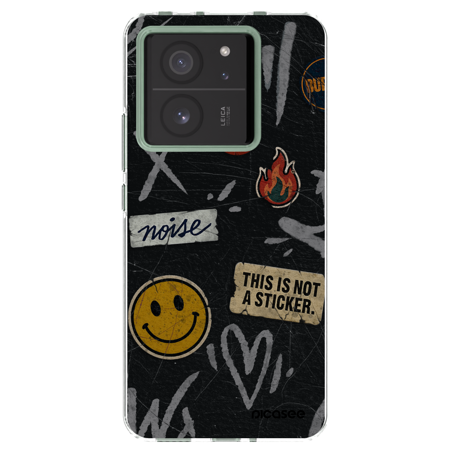 Picasee átlátszó szilikon tok az alábbi mobiltelefonokra Xiaomi 13T Pro - STICKERS x TAGS