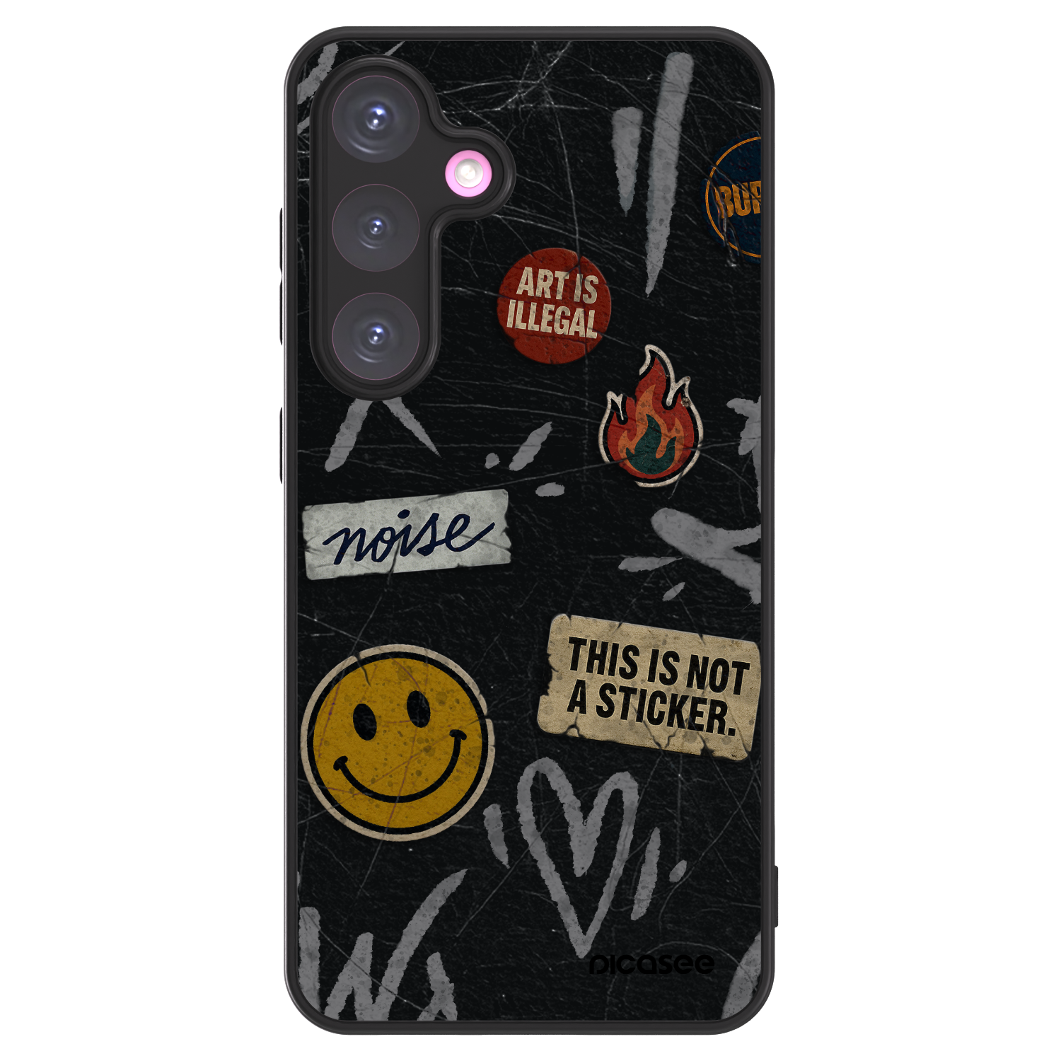 Picasee ULTIMATE CASE Samsung Galaxy S24+ S926B 5G - készülékre - STICKERS x TAGS