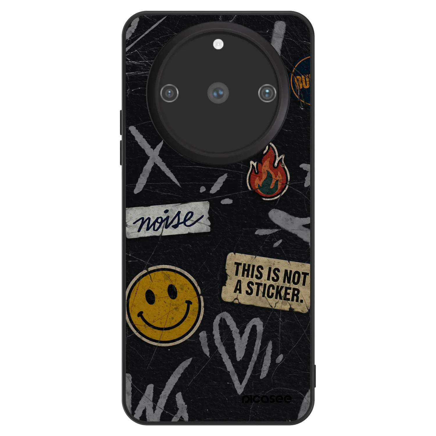 Picasee ULTIMATE CASE Realme 11 Pro+ - készülékre - STICKERS x TAGS