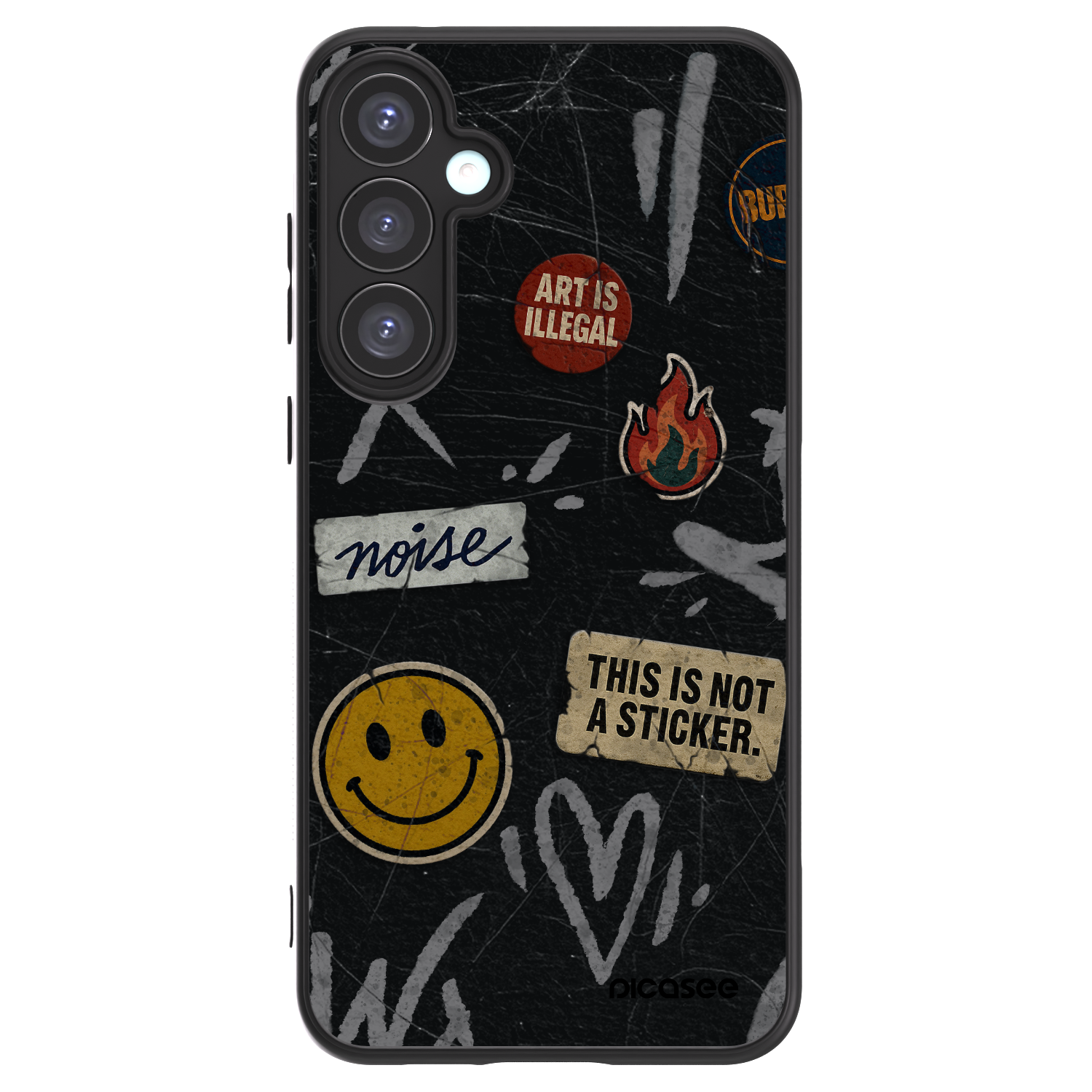 Picasee ULTIMATE CASE Samsung Galaxy A55 5G A556B - készülékre - STICKERS x TAGS