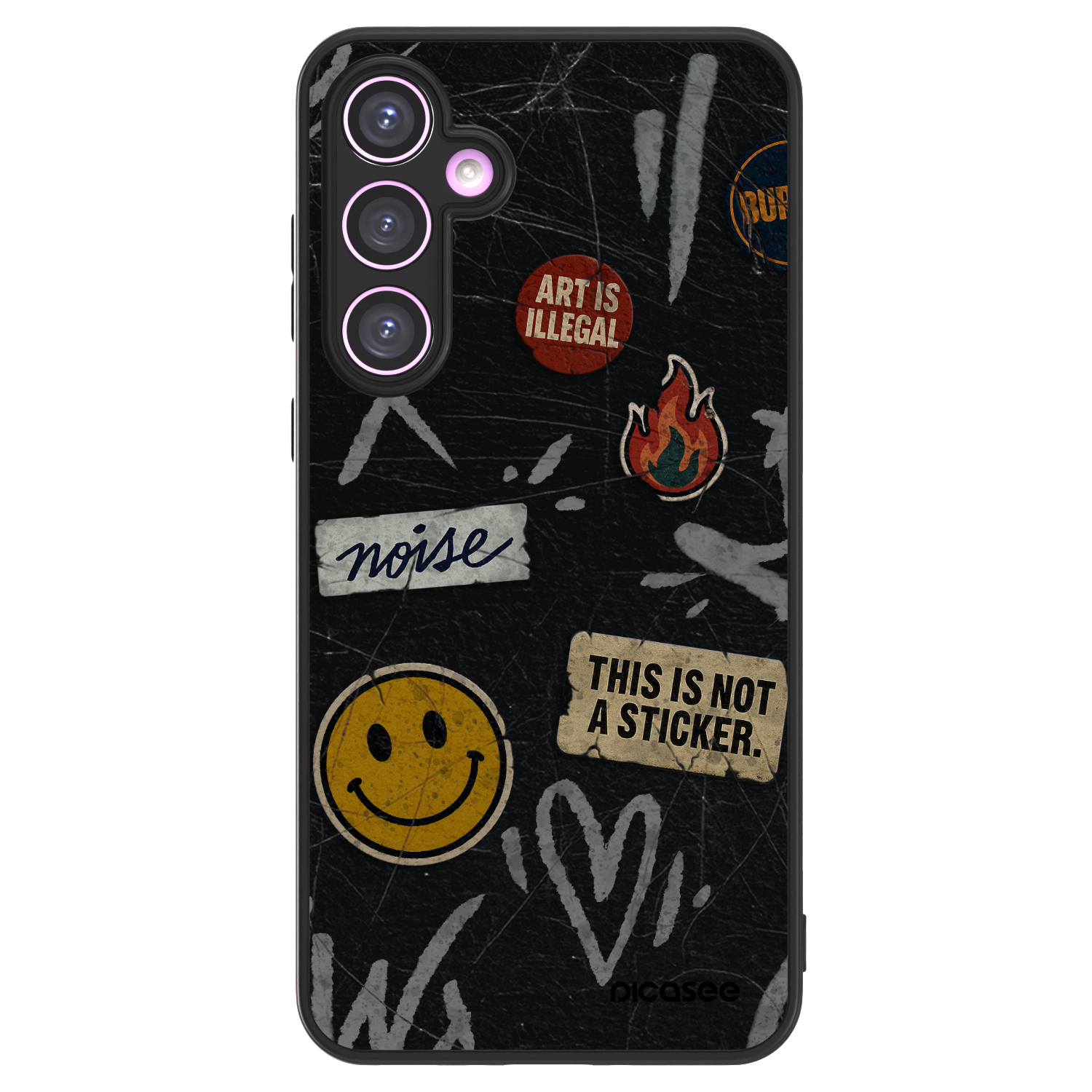 Picasee ULTIMATE CASE Samsung Galaxy A35 5G A356B - készülékre - STICKERS x TAGS