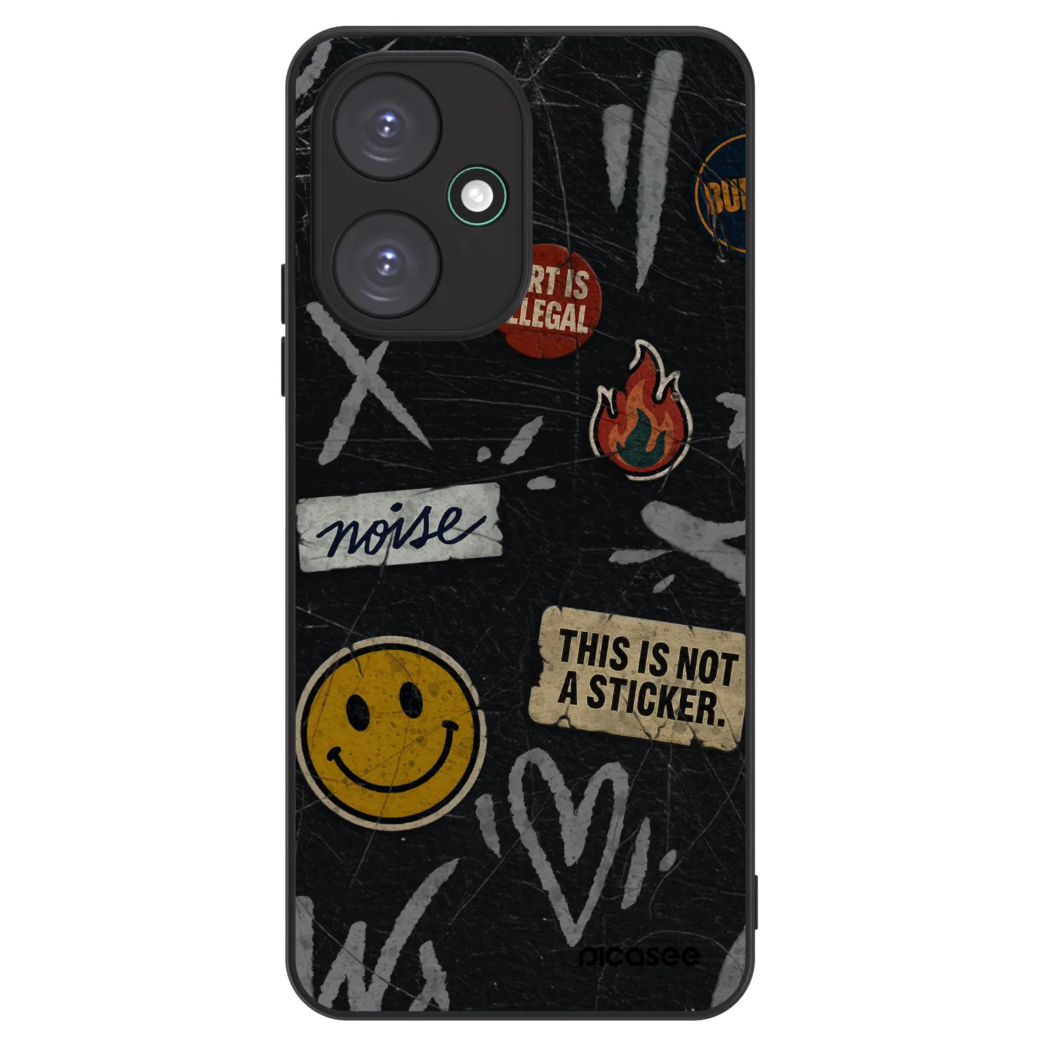 Picasee ULTIMATE CASE Xiaomi Redmi 13C 5G - készülékre - STICKERS x TAGS