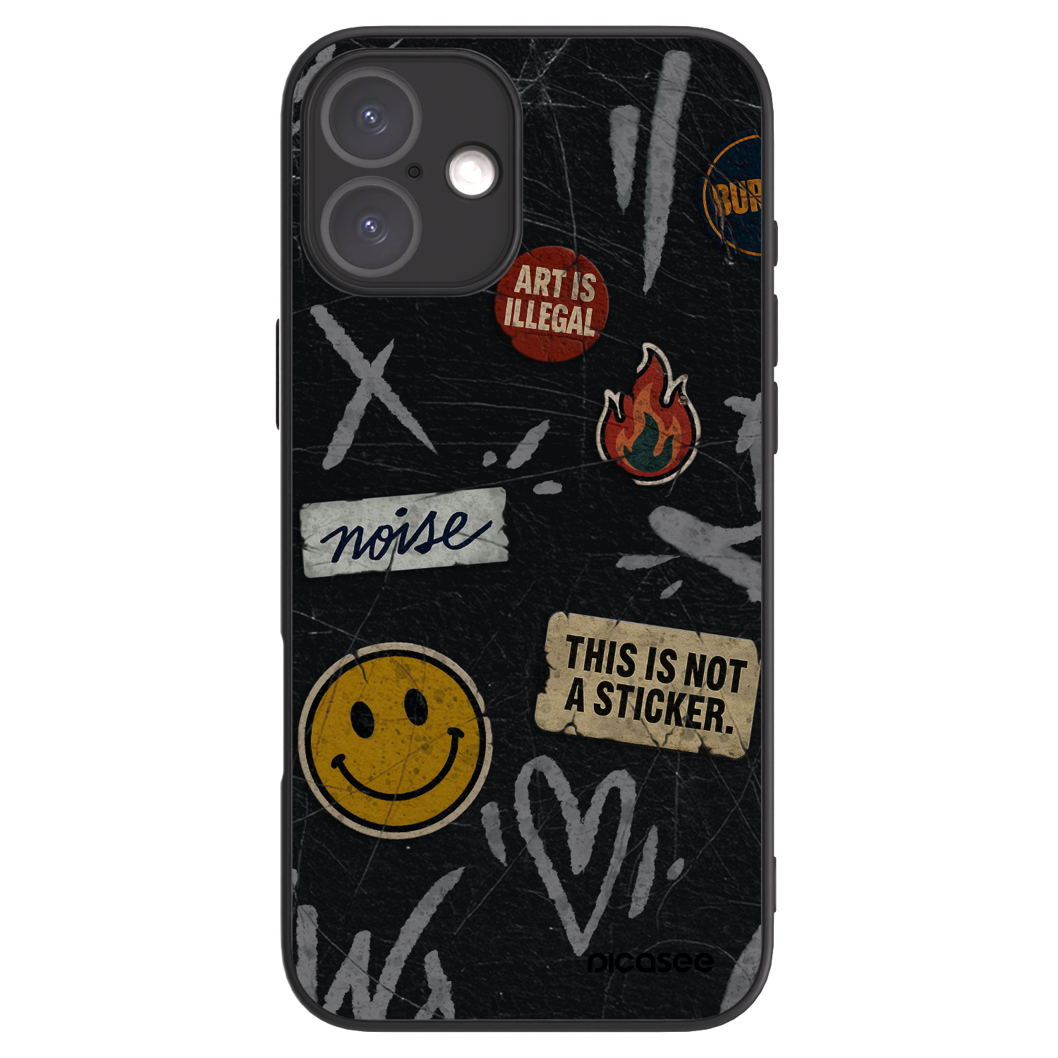 Picasee ULTIMATE CASE MagSafe Apple iPhone 16 Plus - készülékre - STICKERS x TAGS