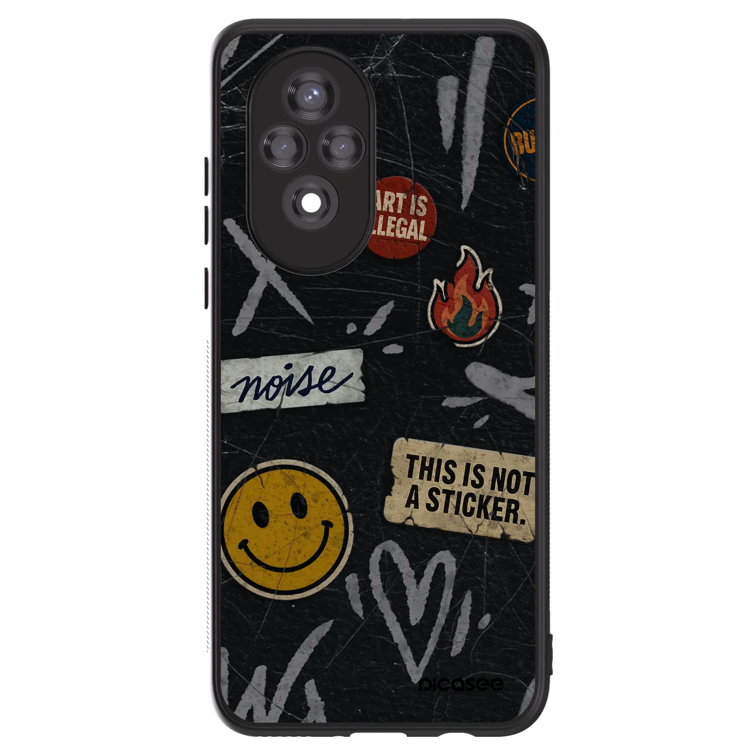Picasee ULTIMATE CASE Honor 200 Pro 5G - készülékre - STICKERS x TAGS