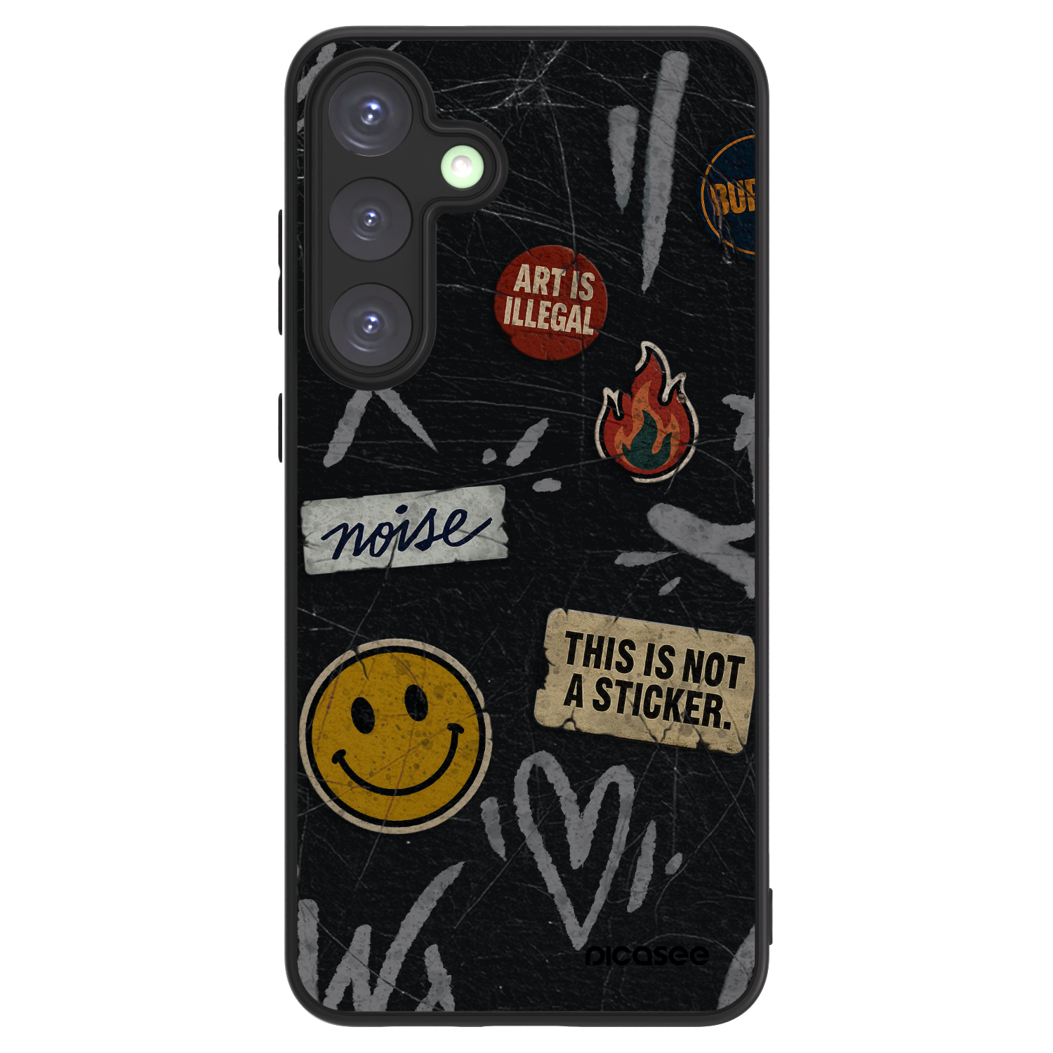 Picasee ULTIMATE CASE Samsung Galaxy S25+ 5G - készülékre - STICKERS x TAGS