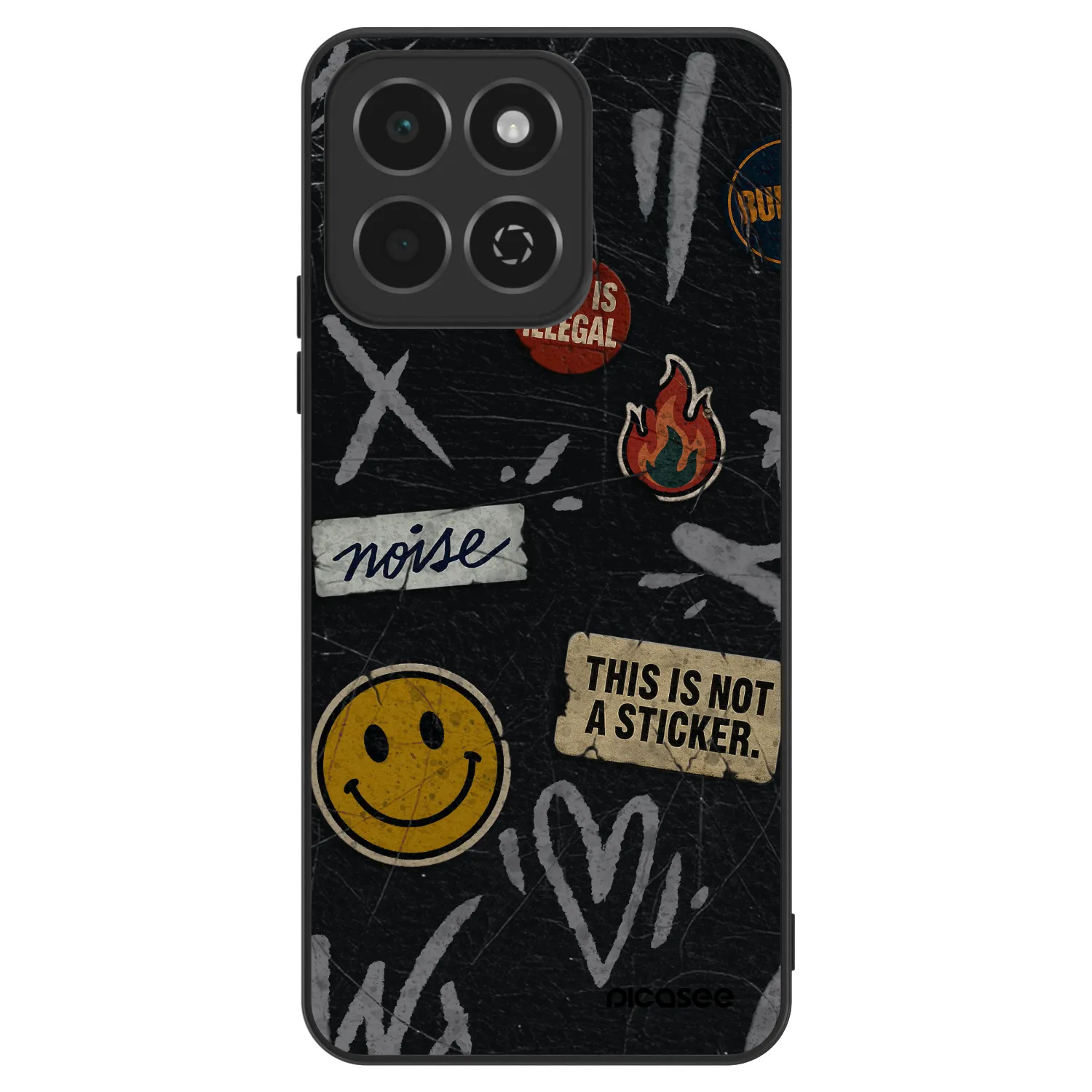 Picasee ULTIMATE CASE Honor 200 Smart 5G - készülékre - STICKERS x TAGS