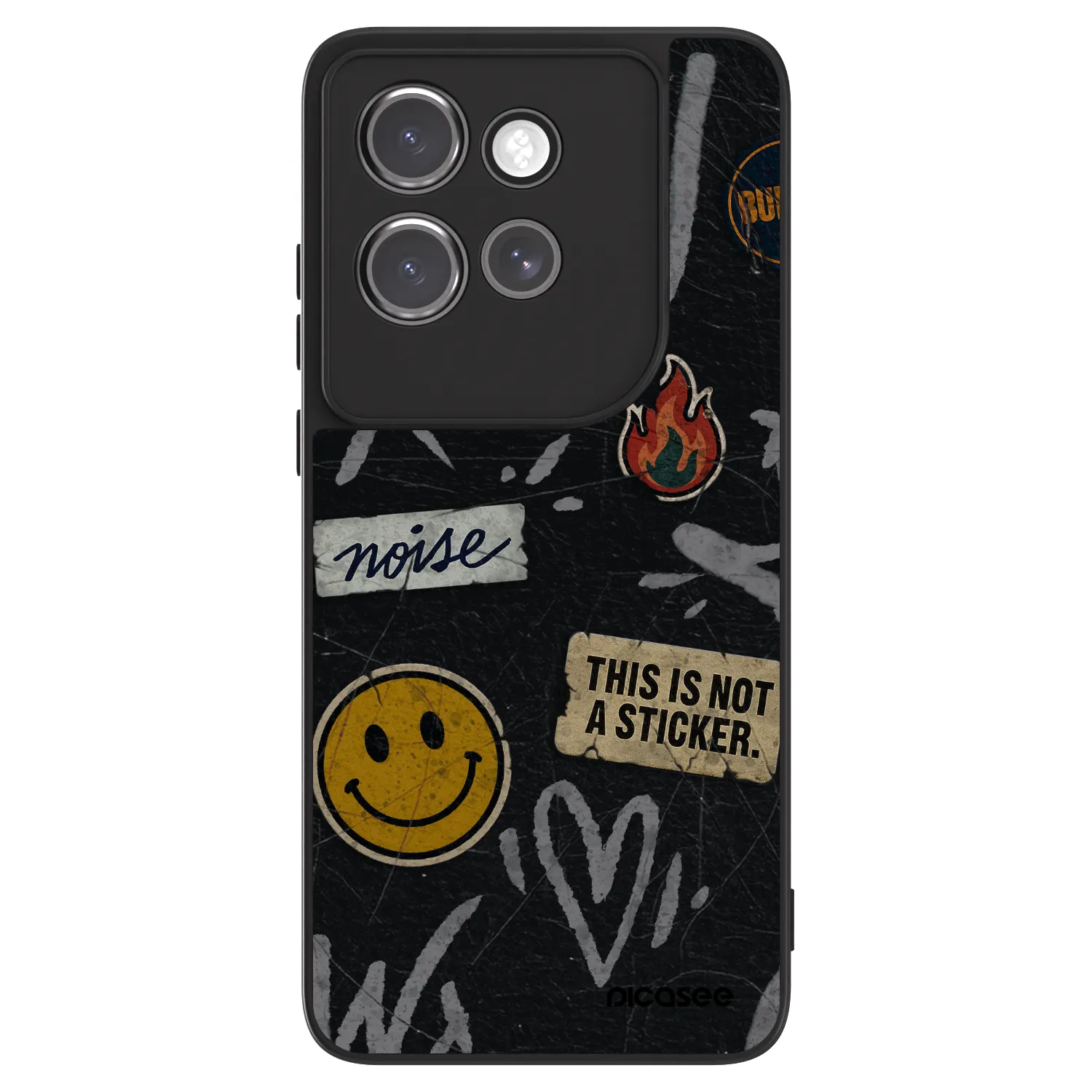 Picasee ULTIMATE CASE Motorola Edge 50 Neo - készülékre - STICKERS x TAGS