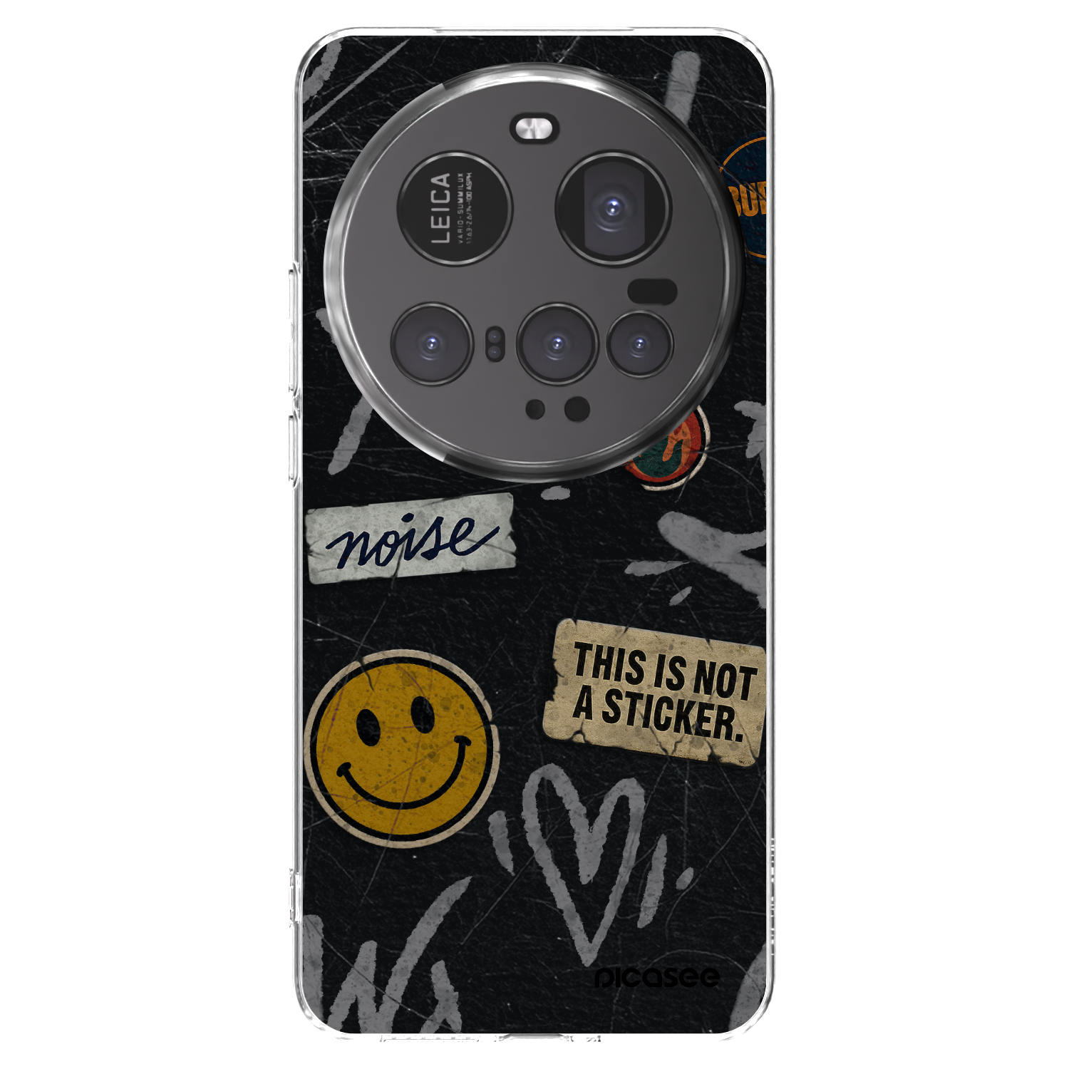 Picasee átlátszó szilikon tok az alábbi mobiltelefonokra Xiaomi 15 Ultra - STICKERS x TAGS