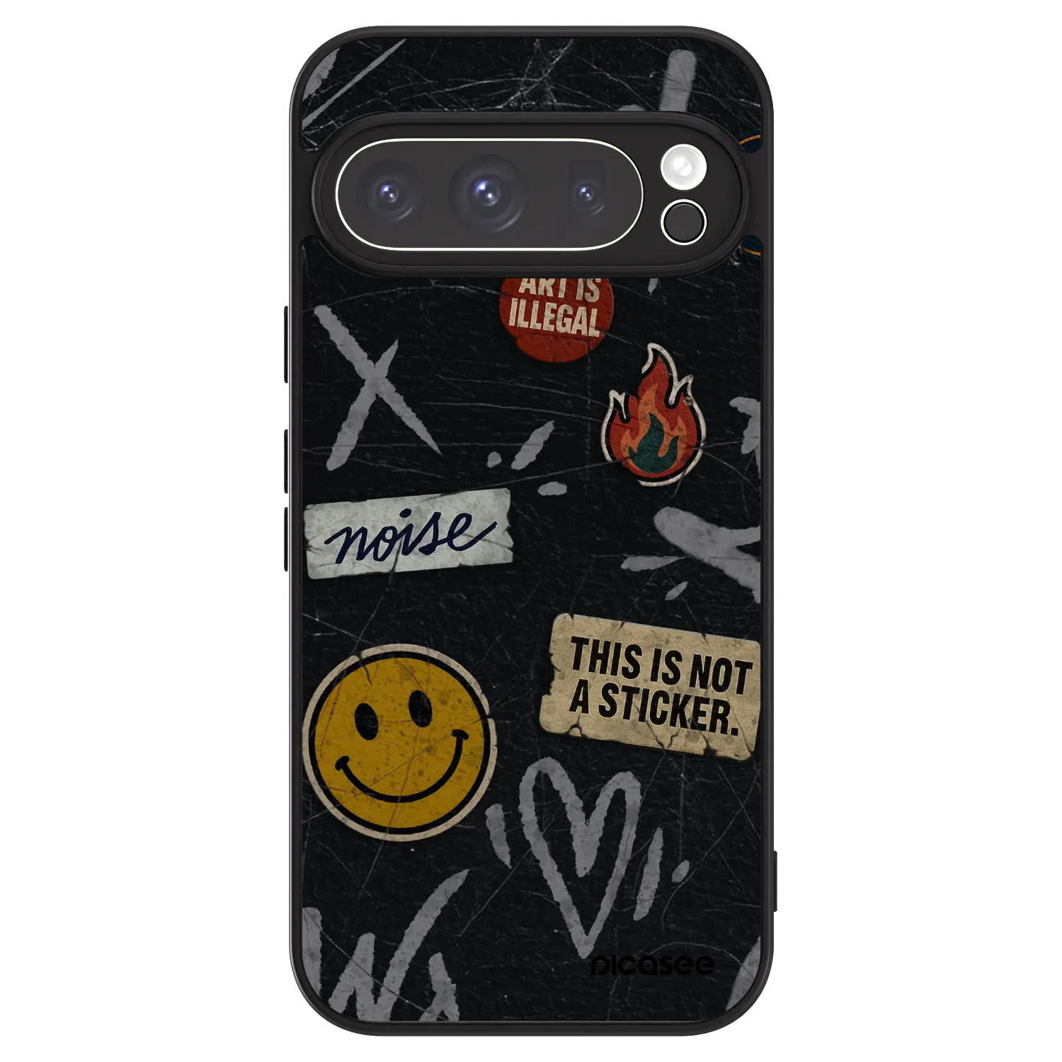 Picasee ULTIMATE CASE Google Pixel 9 Pro - készülékre - STICKERS x TAGS