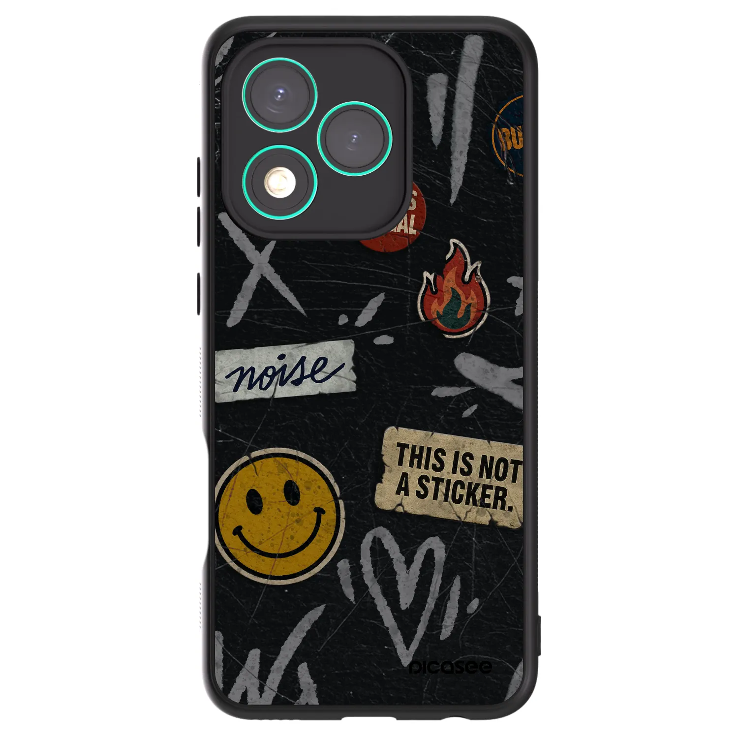 Picasee ULTIMATE CASE Honor 400 Lite 5G - készülékre - STICKERS x TAGS