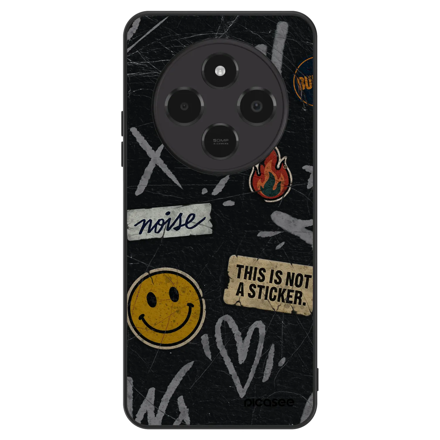 Picasee ULTIMATE CASE Xiaomi Poco C75 - készülékre - STICKERS x TAGS