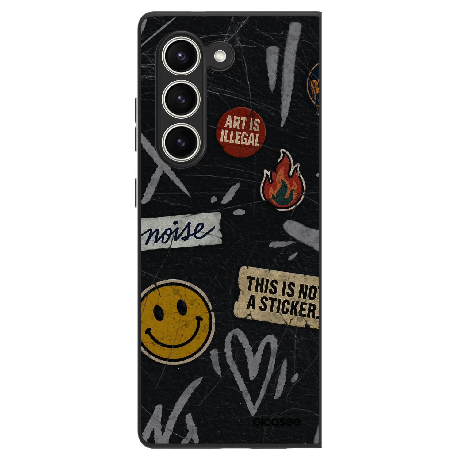Picasee ULTIMATE CASE Samsung Galaxy Z Fold5 5G - készülékre - STICKERS x TAGS