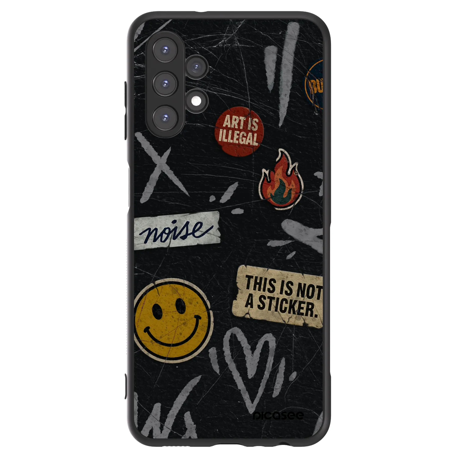 Picasee ULTIMATE CASE Samsung Galaxy A13 5G - készülékre - STICKERS x TAGS