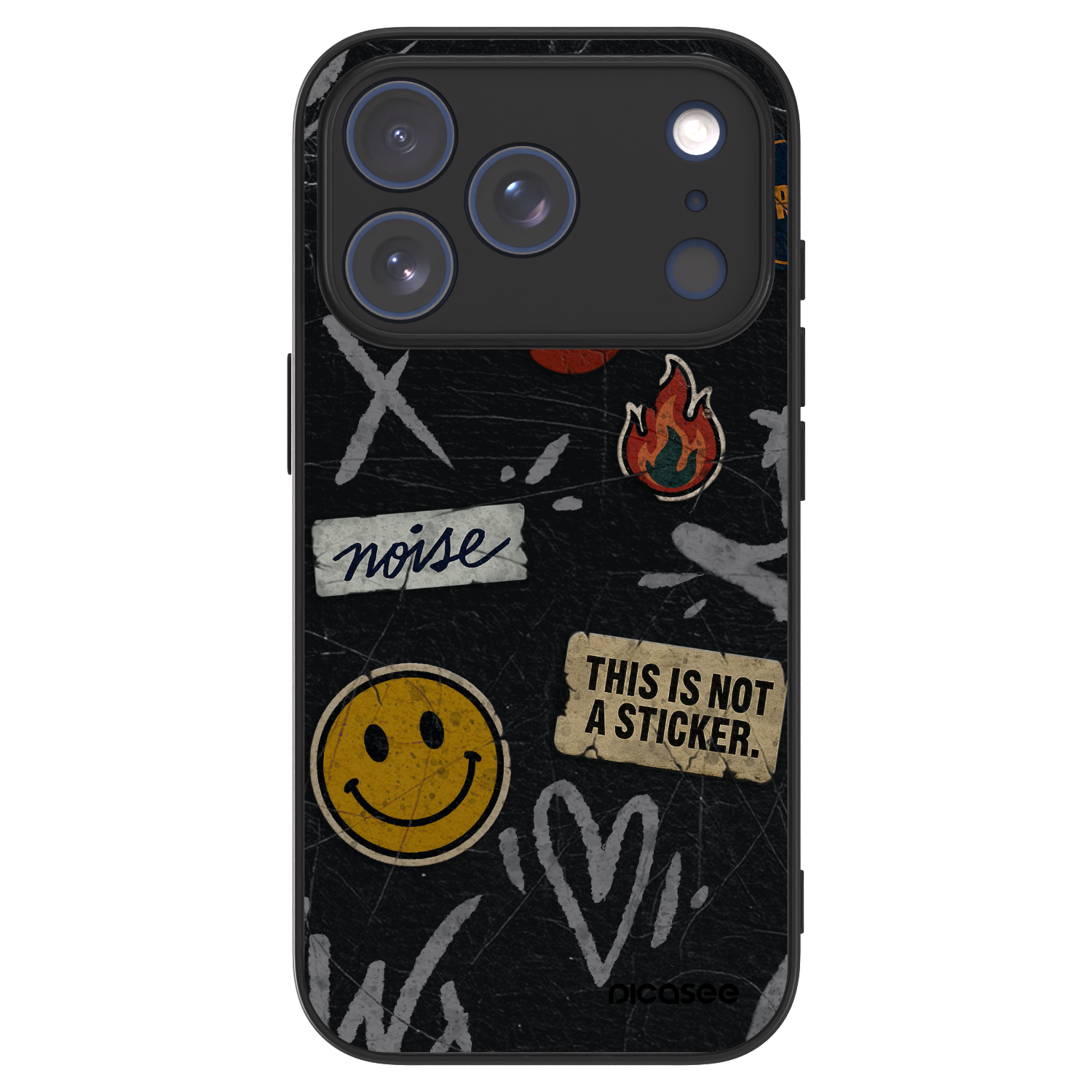 Picasee ULTIMATE CASE MagSafe Apple iPhone 17 Pro - készülékre - STICKERS x TAGS