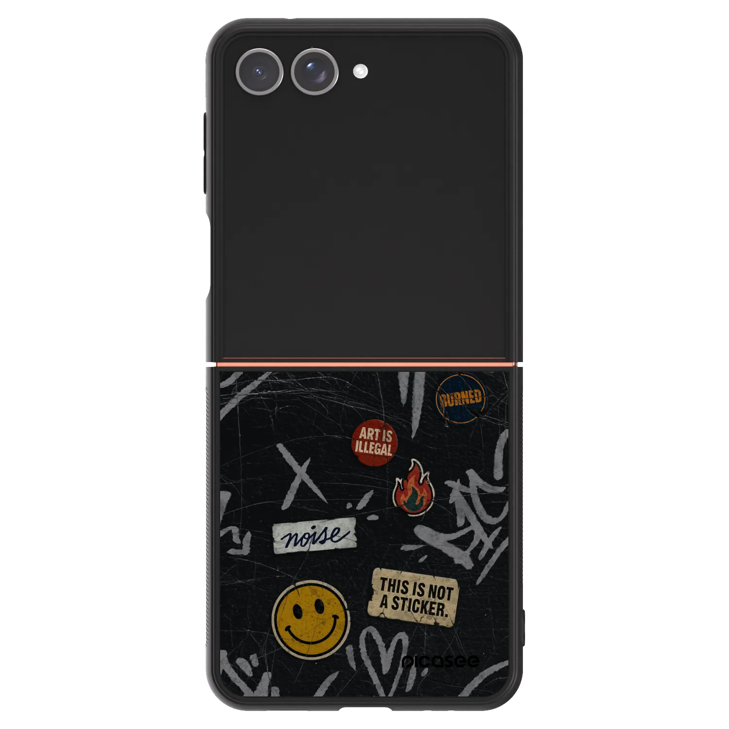 Picasee ULTIMATE CASE Samsung Galaxy Z Flip7 5G - készülékre - STICKERS x TAGS