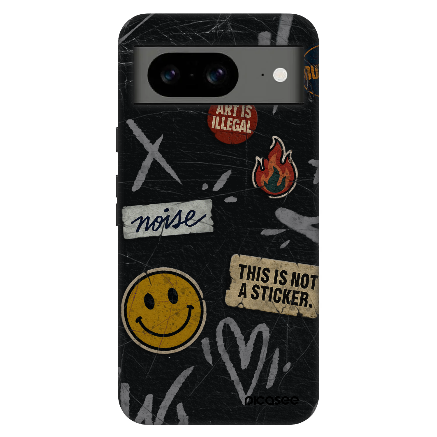 Picasee Fashion Case Google Pixel 8 Pro - STICKERS x TAGS