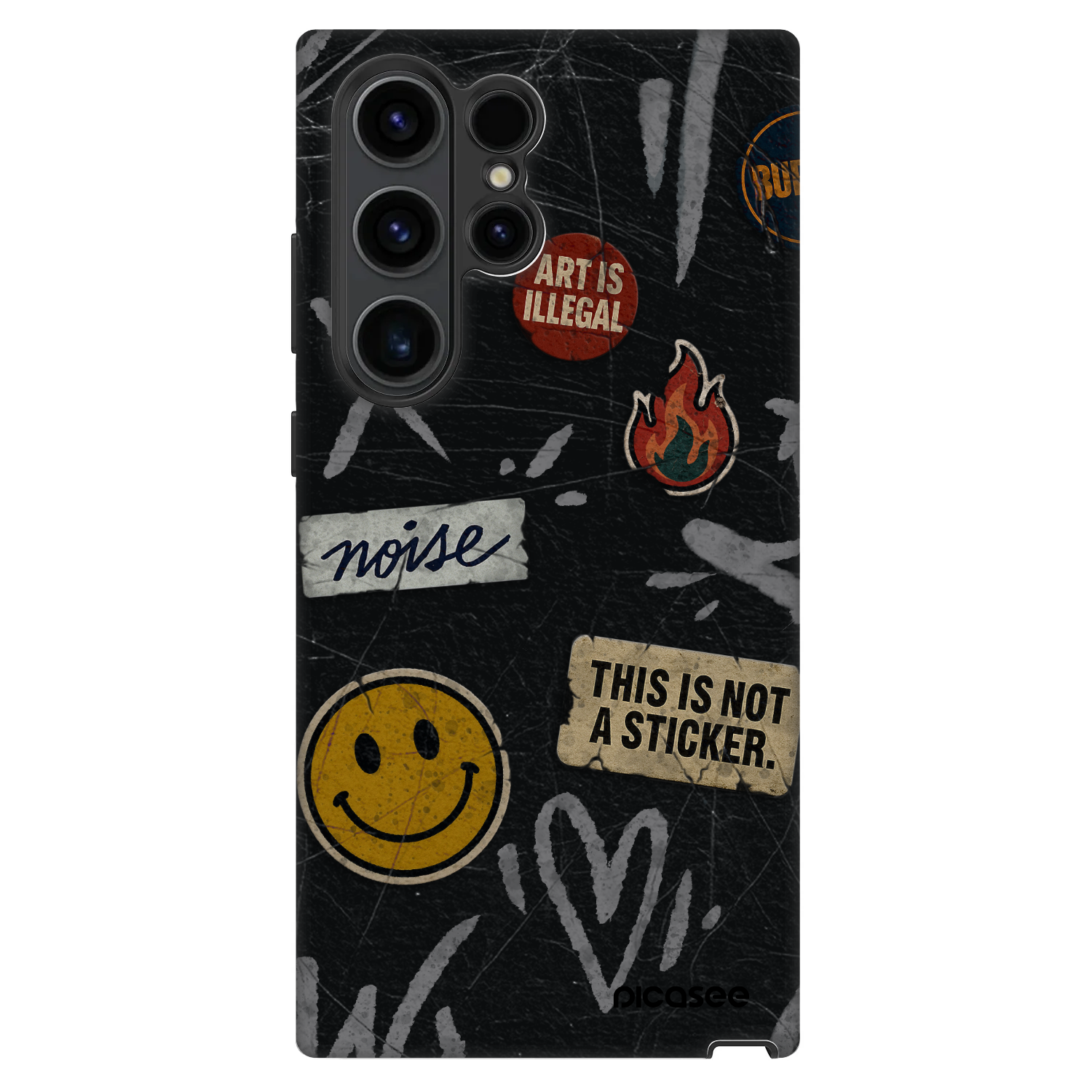 Picasee Fashion Case Samsung Galaxy S22 Ultra 5G - STICKERS x TAGS