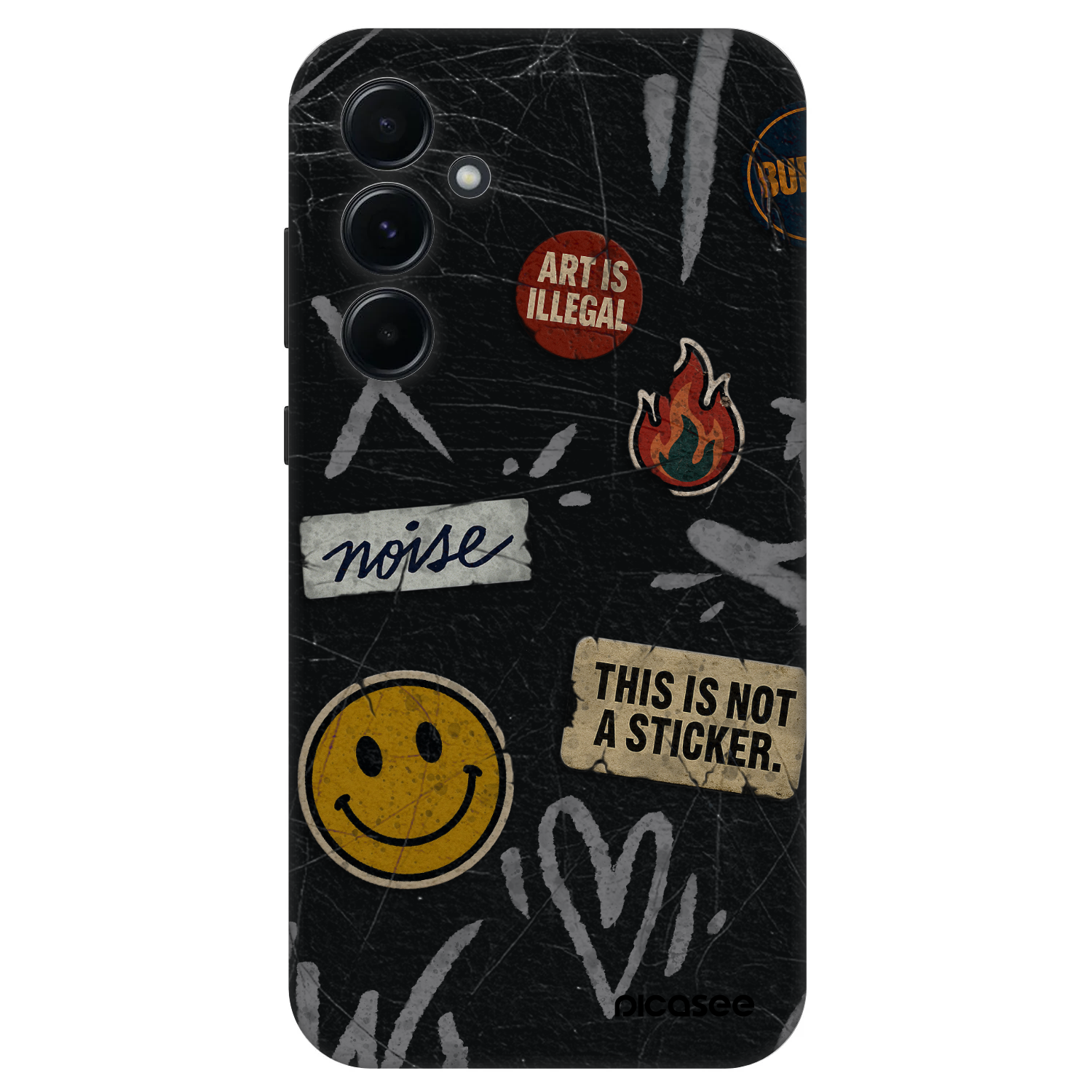 Picasee Fashion Case Samsung Galaxy A55 5G A556B - STICKERS x TAGS