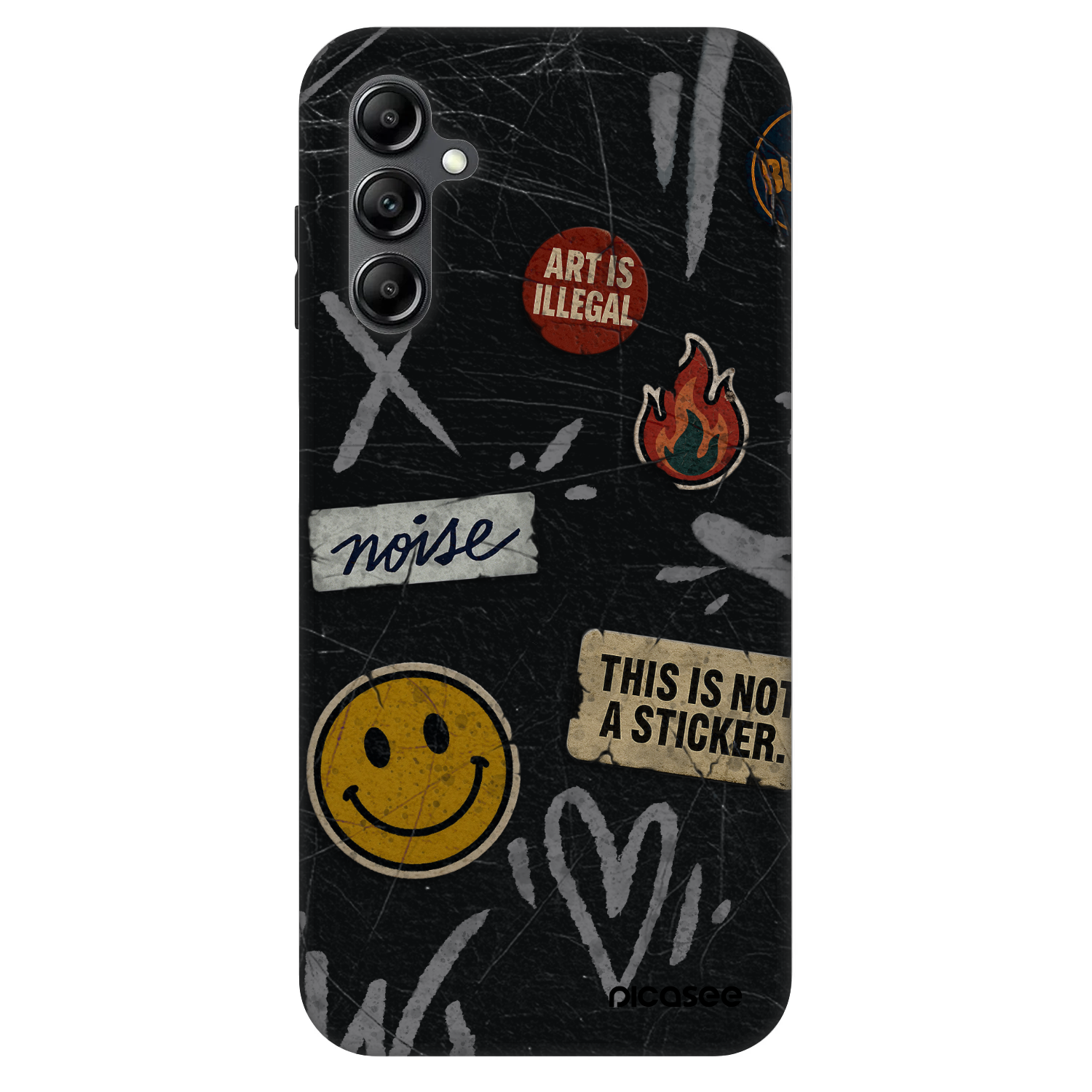 Picasee Fashion Case Samsung Galaxy A14 5G A146P - STICKERS x TAGS