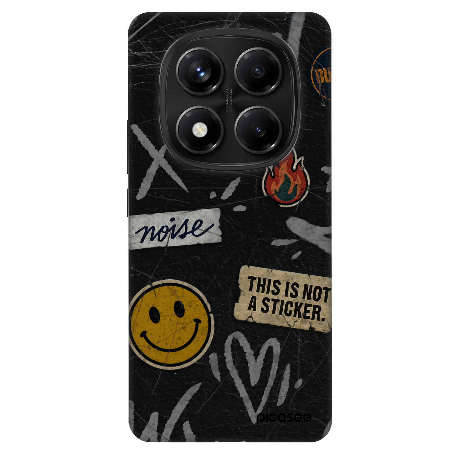 Picasee Fashion Case Xiaomi Redmi Note 14 Pro 4G - STICKERS x TAGS