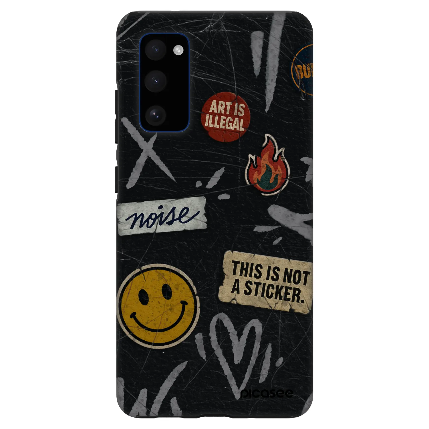 Picasee Fashion Case Samsung Galaxy S20 FE - STICKERS x TAGS