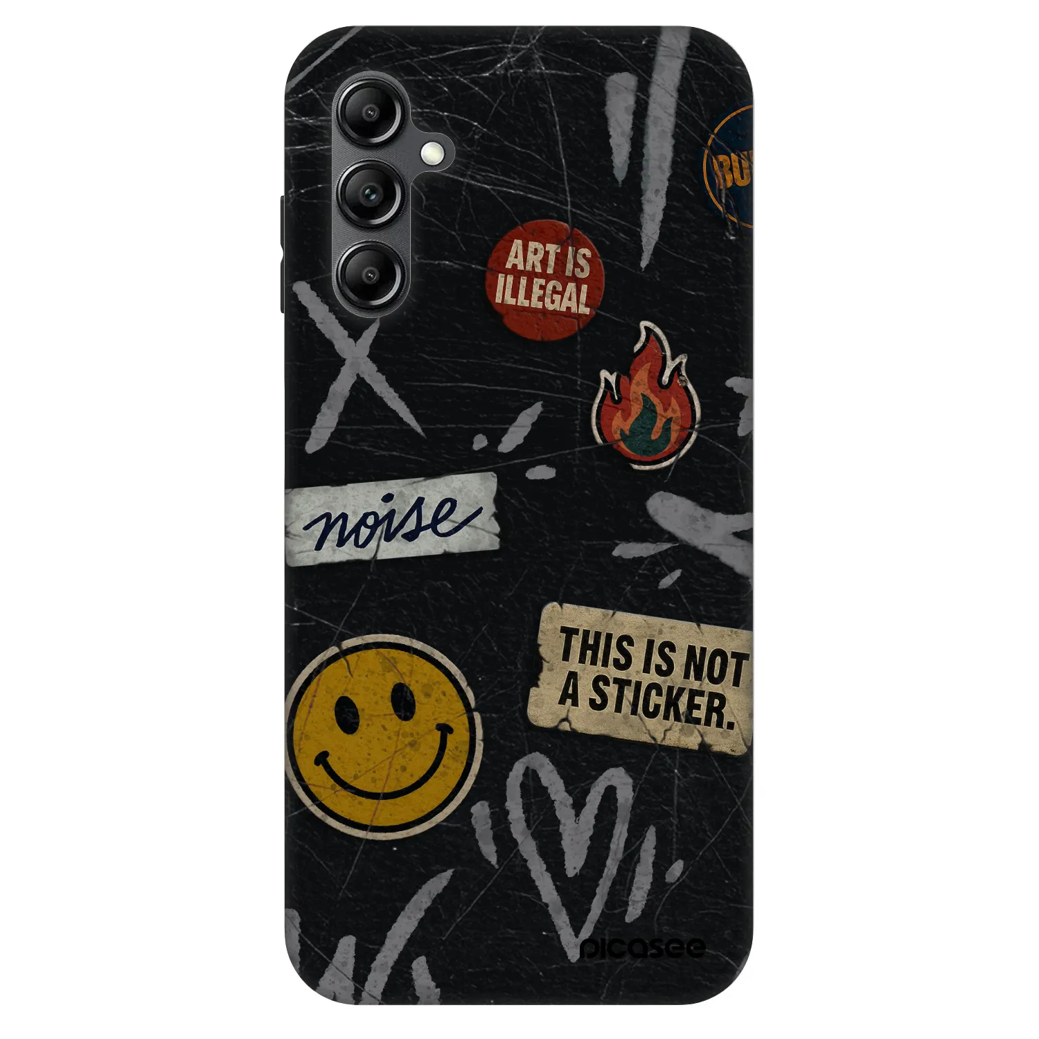 Picasee Fashion Case Samsung Galaxy A16 4G - STICKERS x TAGS