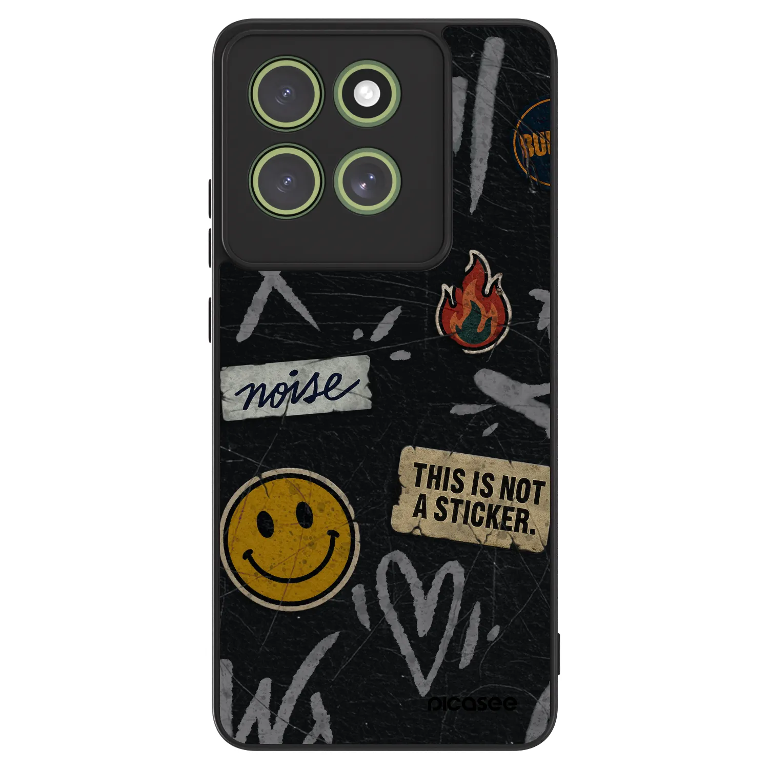 Picasee ULTIMATE CASE Motorola Moto G86 Power 5G - készülékre - STICKERS x TAGS