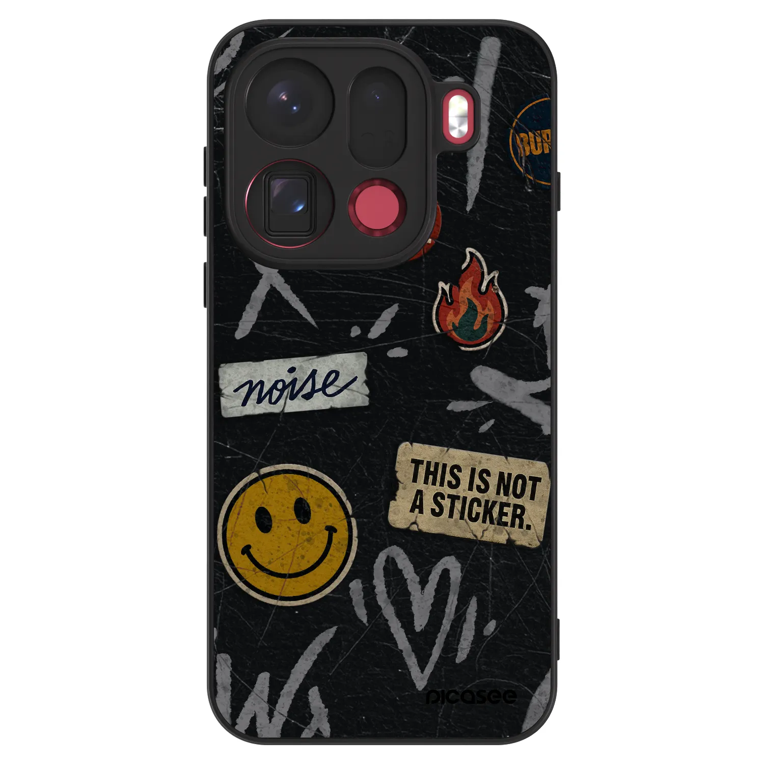 Picasee ULTIMATE CASE OPPO Find X9 Pro - készülékre - STICKERS x TAGS