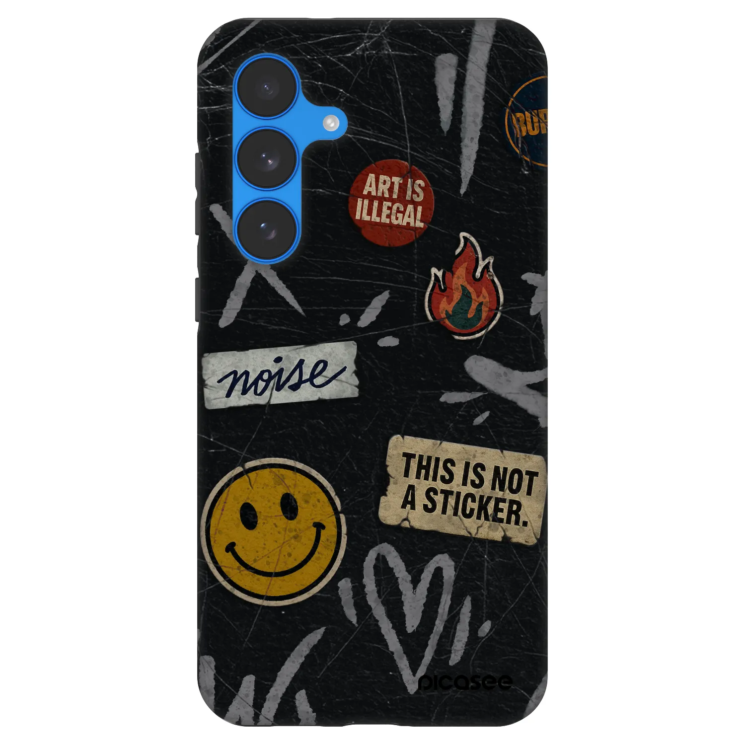 Picasee Fashion Case Samsung Galaxy S25 FE 5G - STICKERS x TAGS