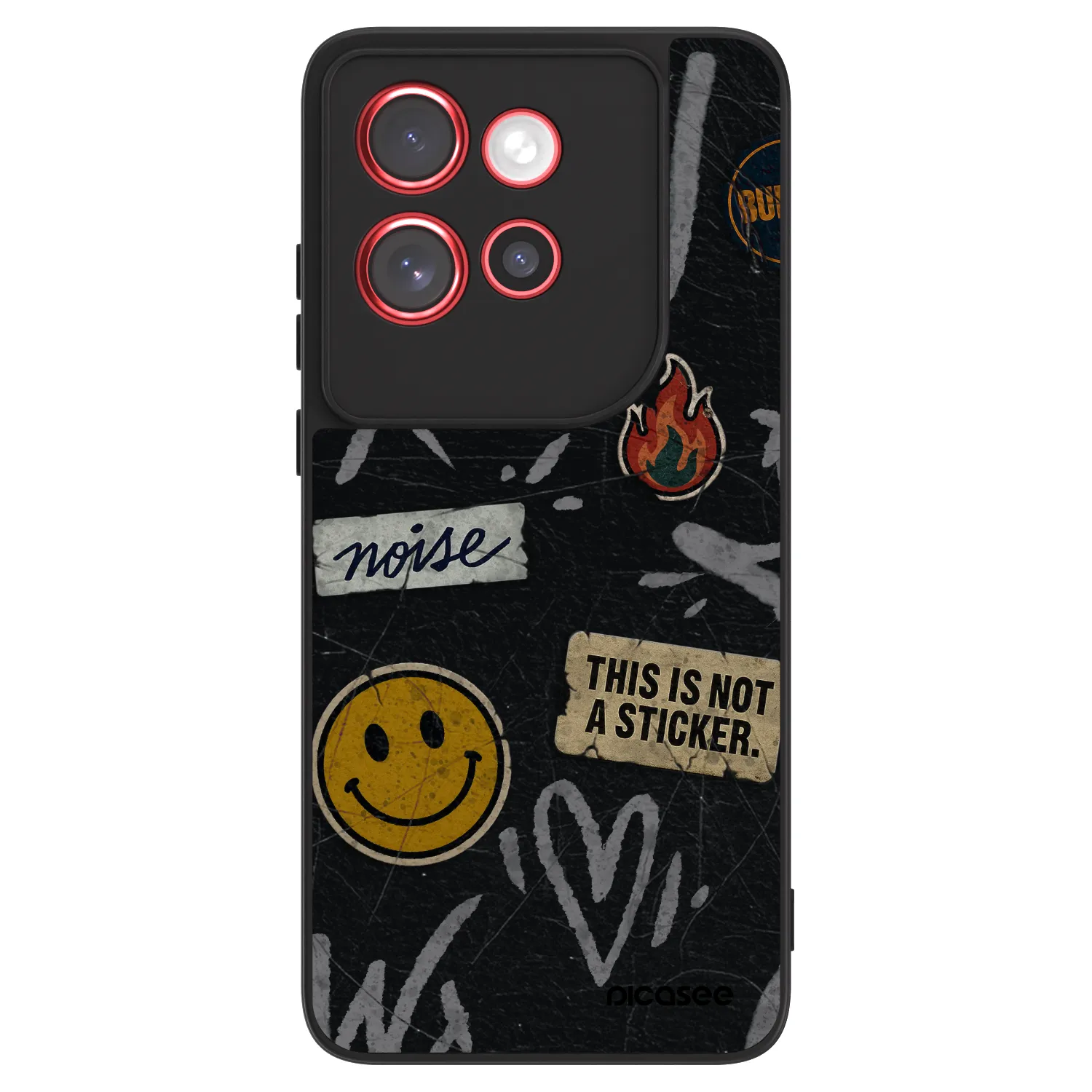Picasee ULTIMATE CASE Motorola Edge 60 Neo 5G - készülékre - STICKERS x TAGS