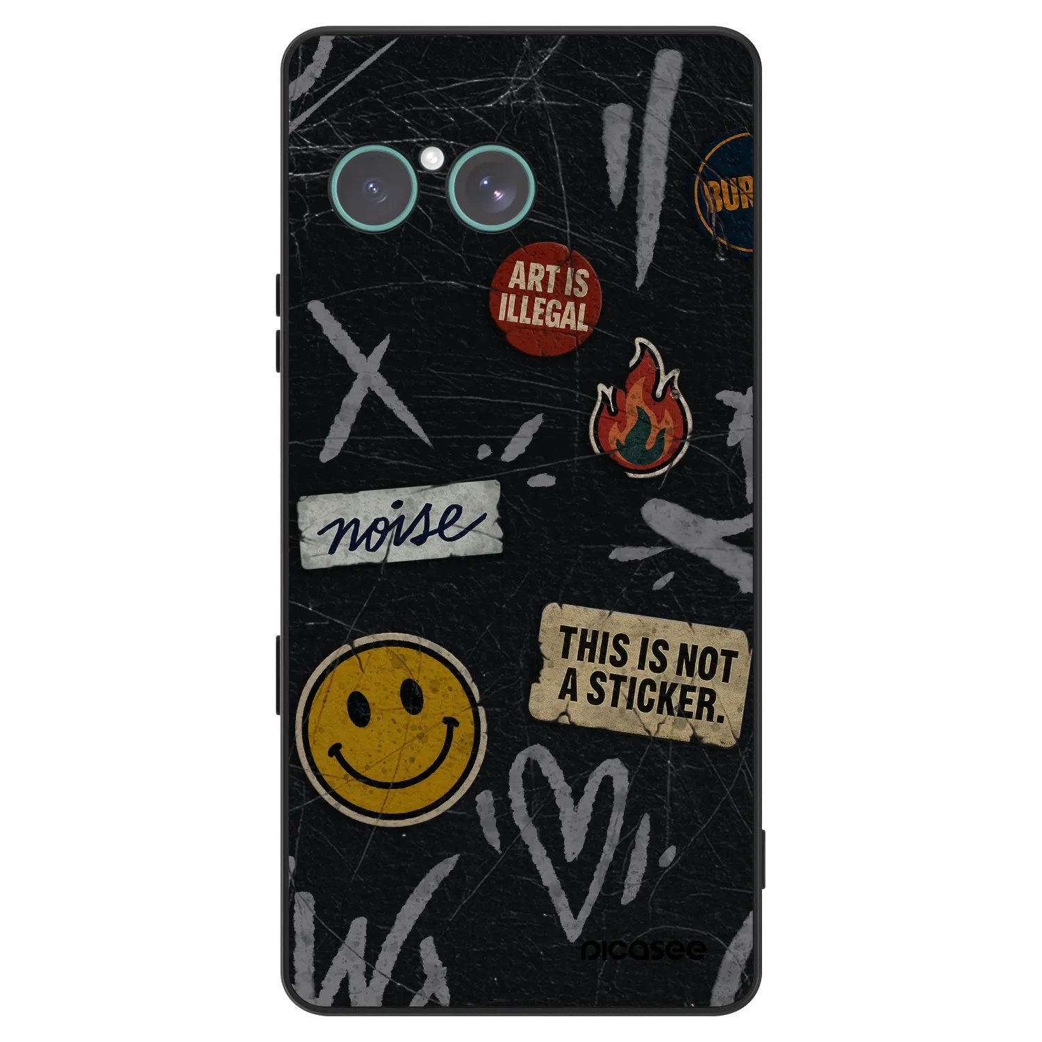 Picasee ULTIMATE CASE Sony Xperia 10 VII - készülékre - STICKERS x TAGS
