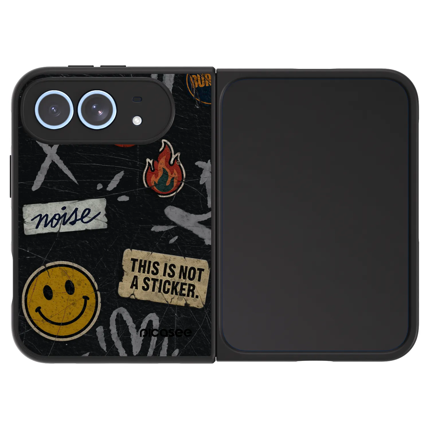 Picasee ULTIMATE CASE Apple iPhone Duo - készülékre - STICKERS x TAGS
