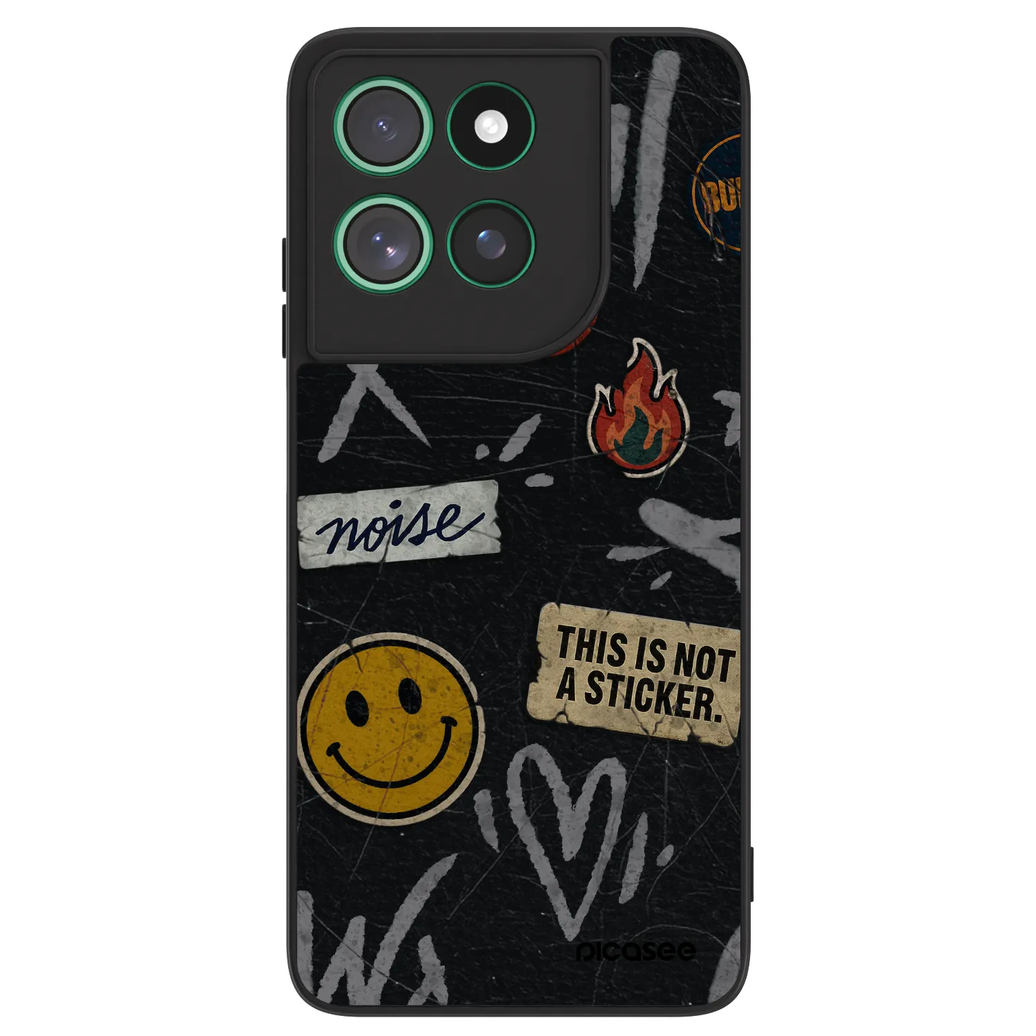 Picasee ULTIMATE CASE Motorola Moto G57 Power - készülékre - STICKERS x TAGS