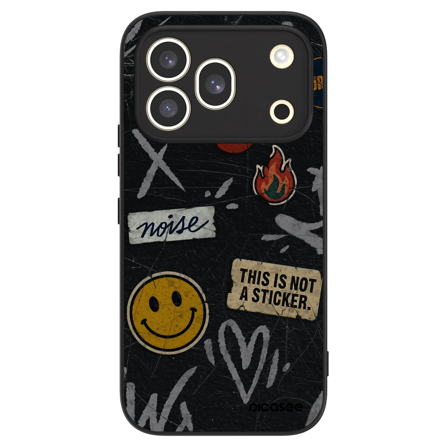 Picasee ULTIMATE CASE Honor 600 Pro - készülékre - STICKERS x TAGS