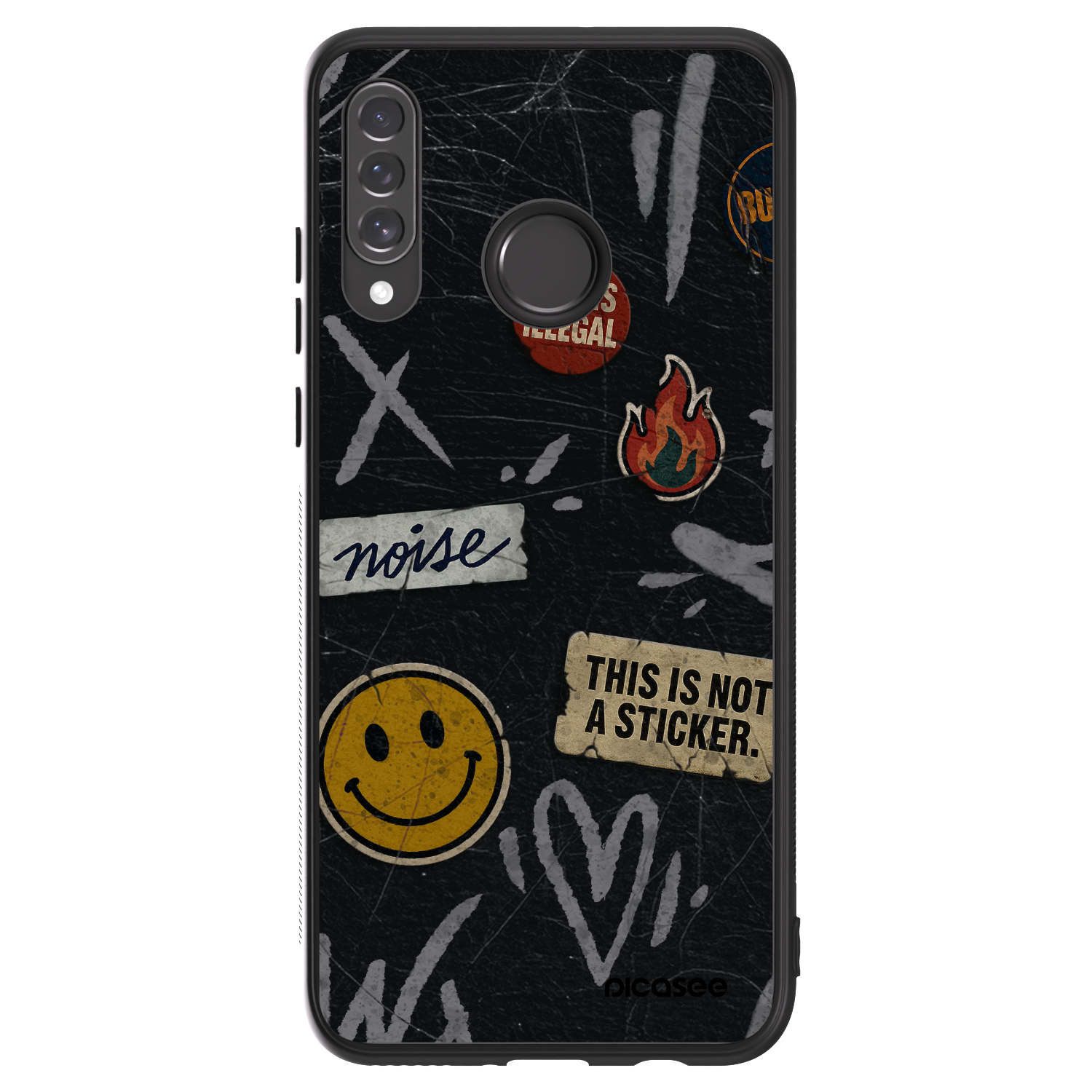Picasee ULTIMATE CASE Huawei P30 Lite - készülékre - STICKERS x TAGS